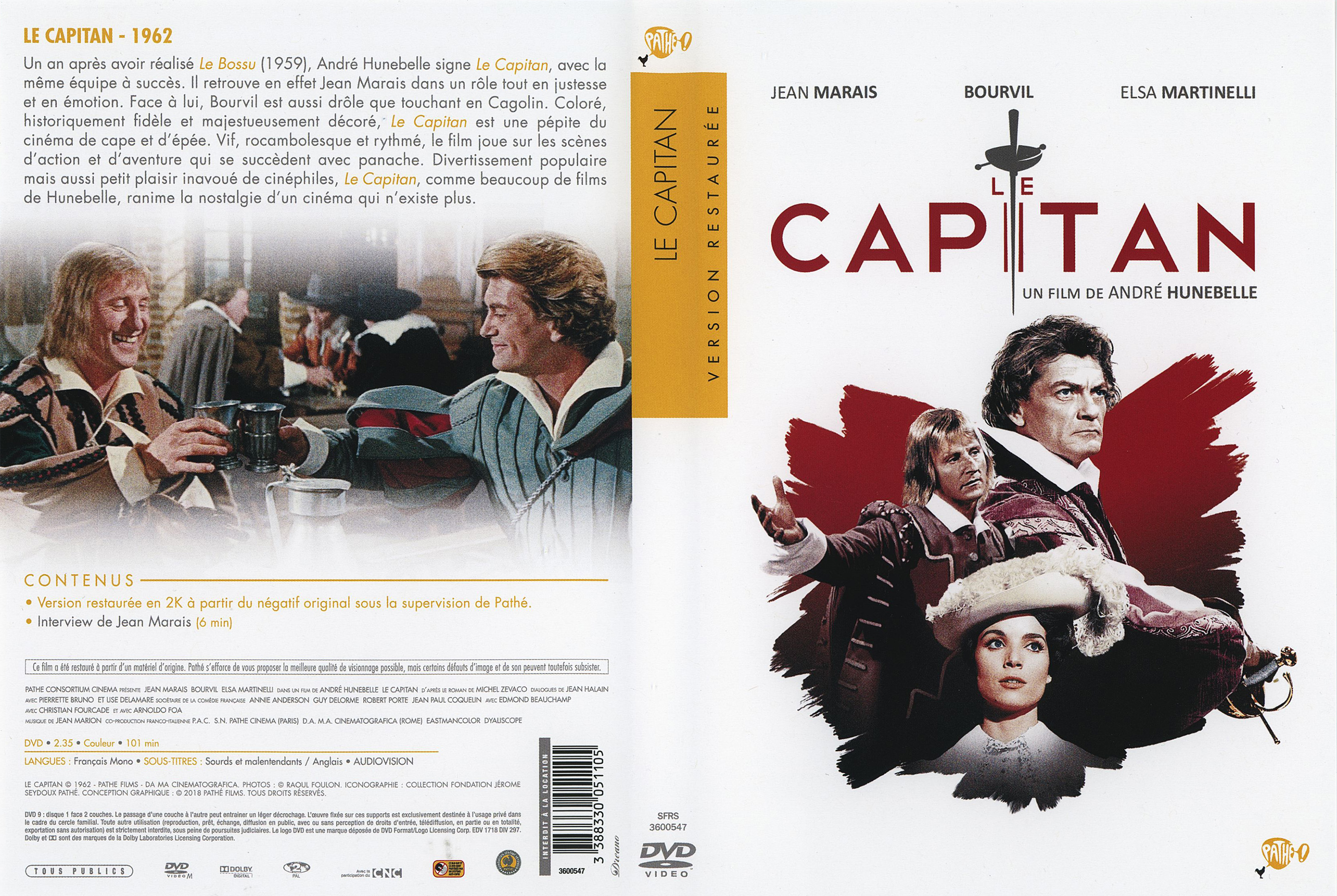 Jaquette DVD Le capitan v4