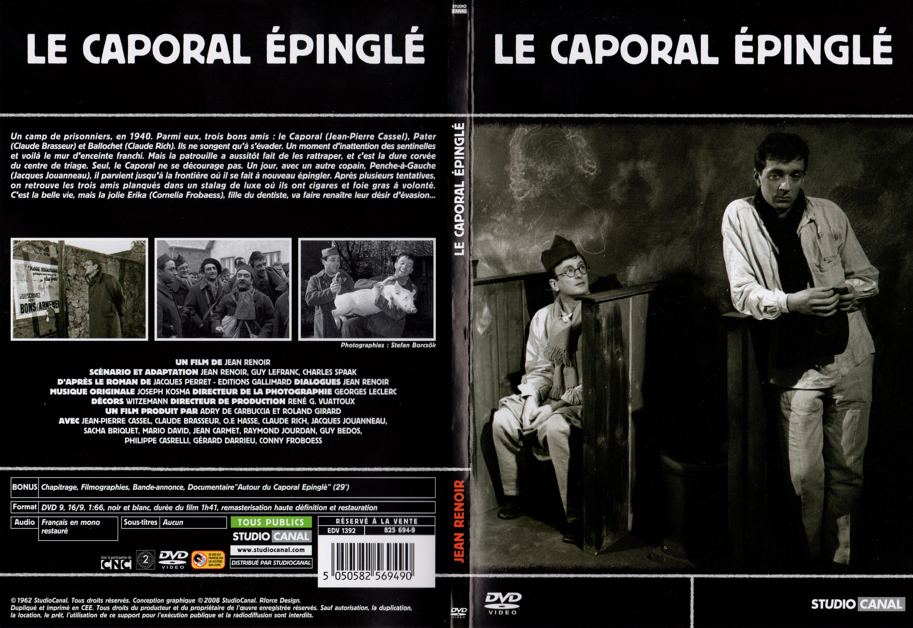 Jaquette DVD Le caporal pingl