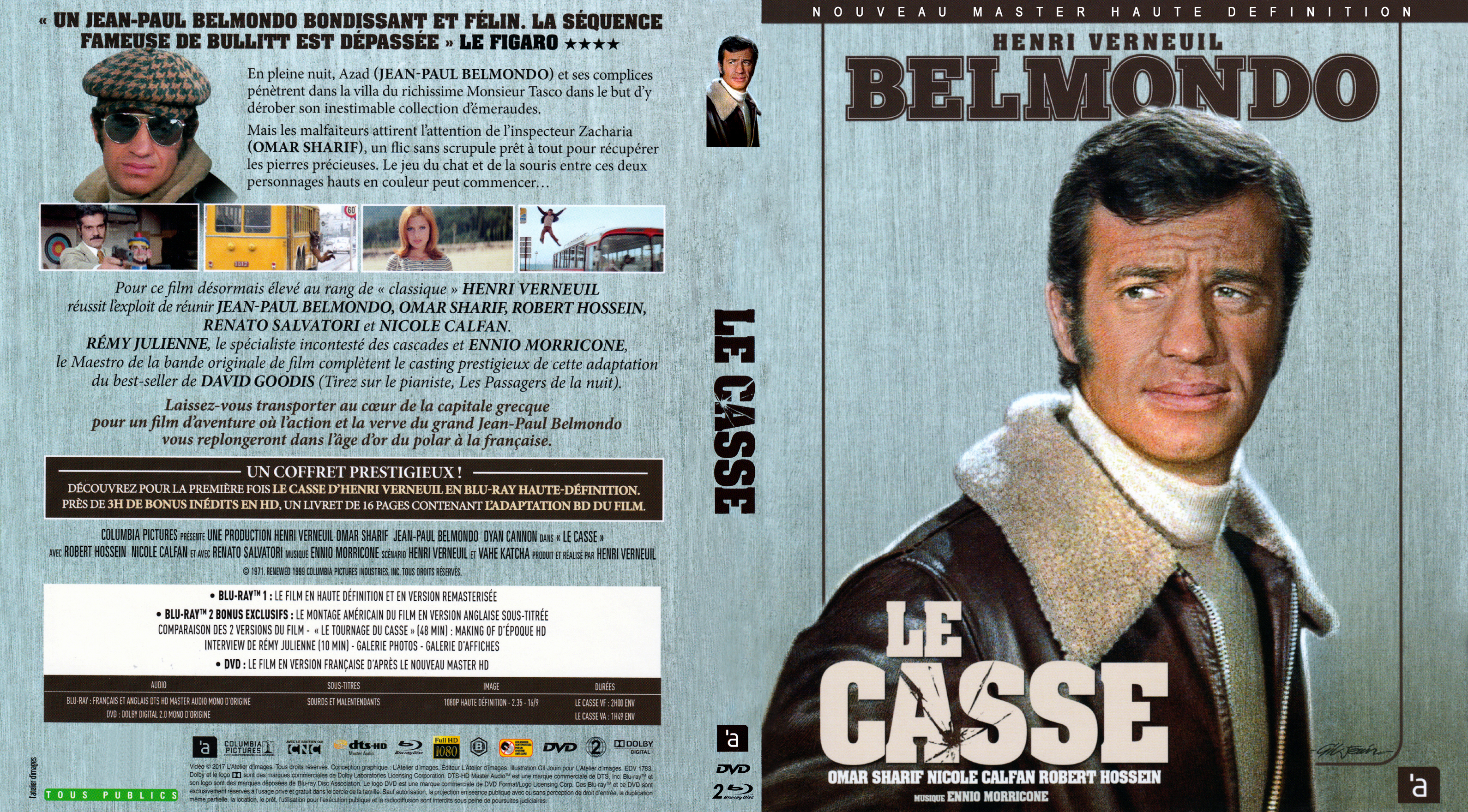 Jaquette DVD Le casse (BLU-RAY)