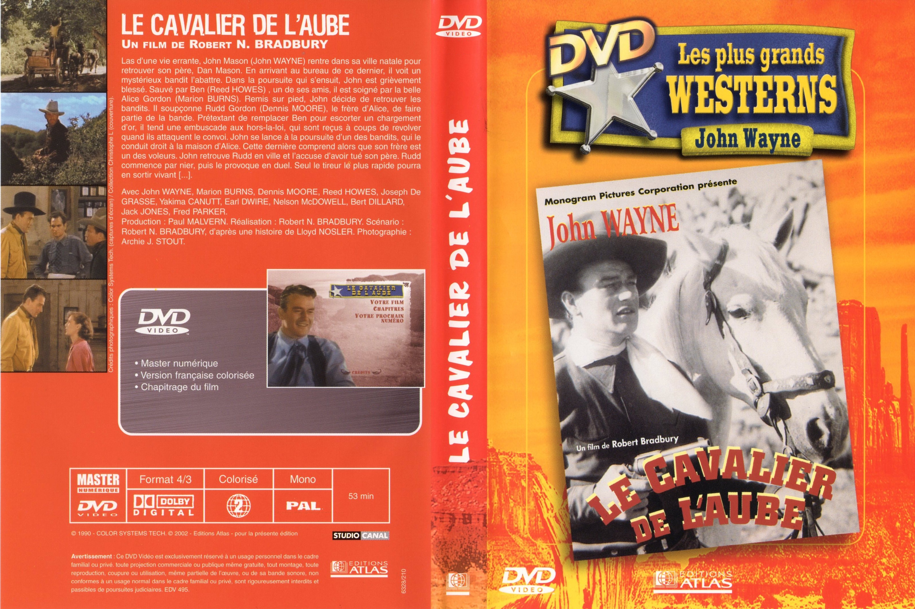 Jaquette DVD Le cavalier de l