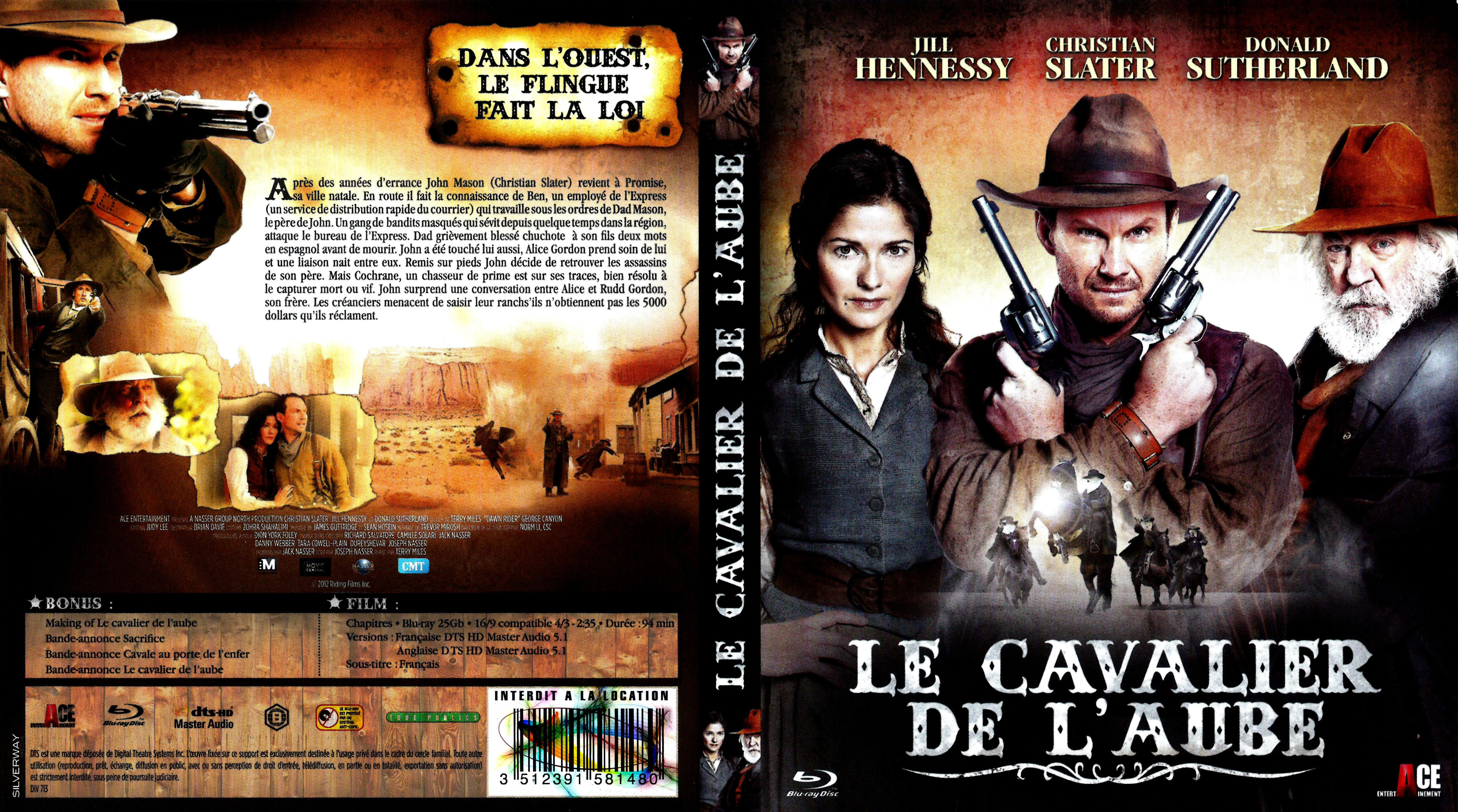Jaquette DVD Le cavalier de l