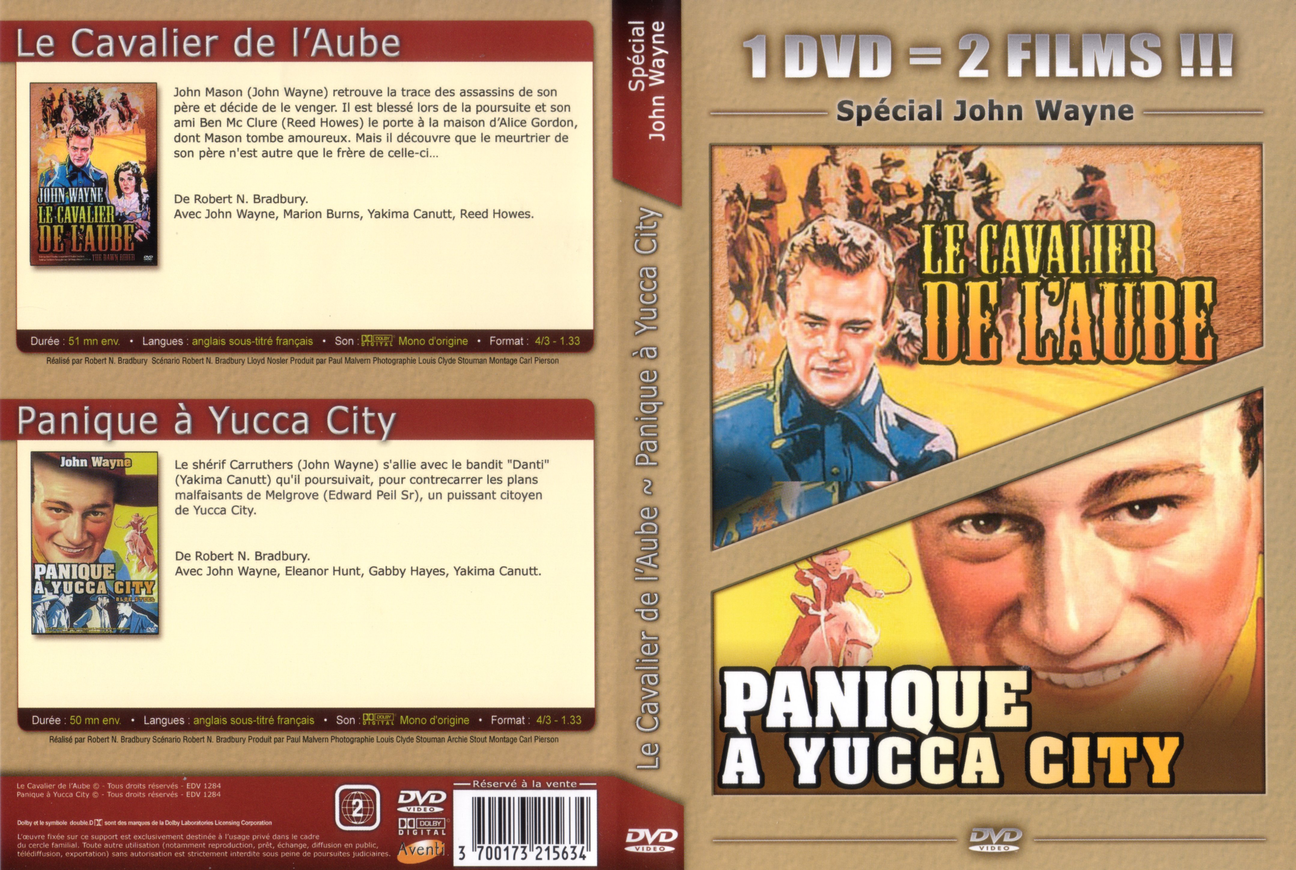 Jaquette DVD Le cavalier de l