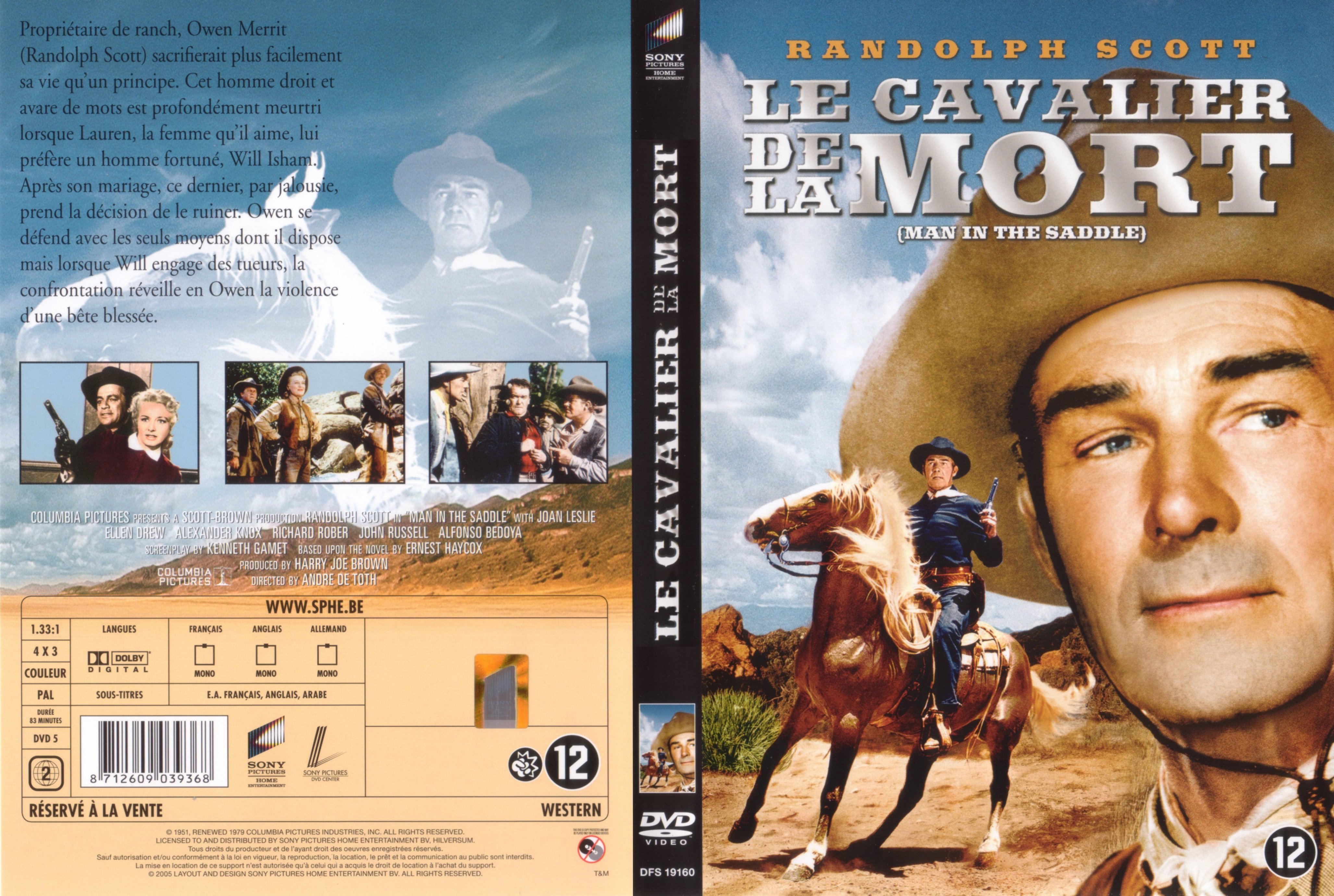 Jaquette DVD Le cavalier de la mort v2