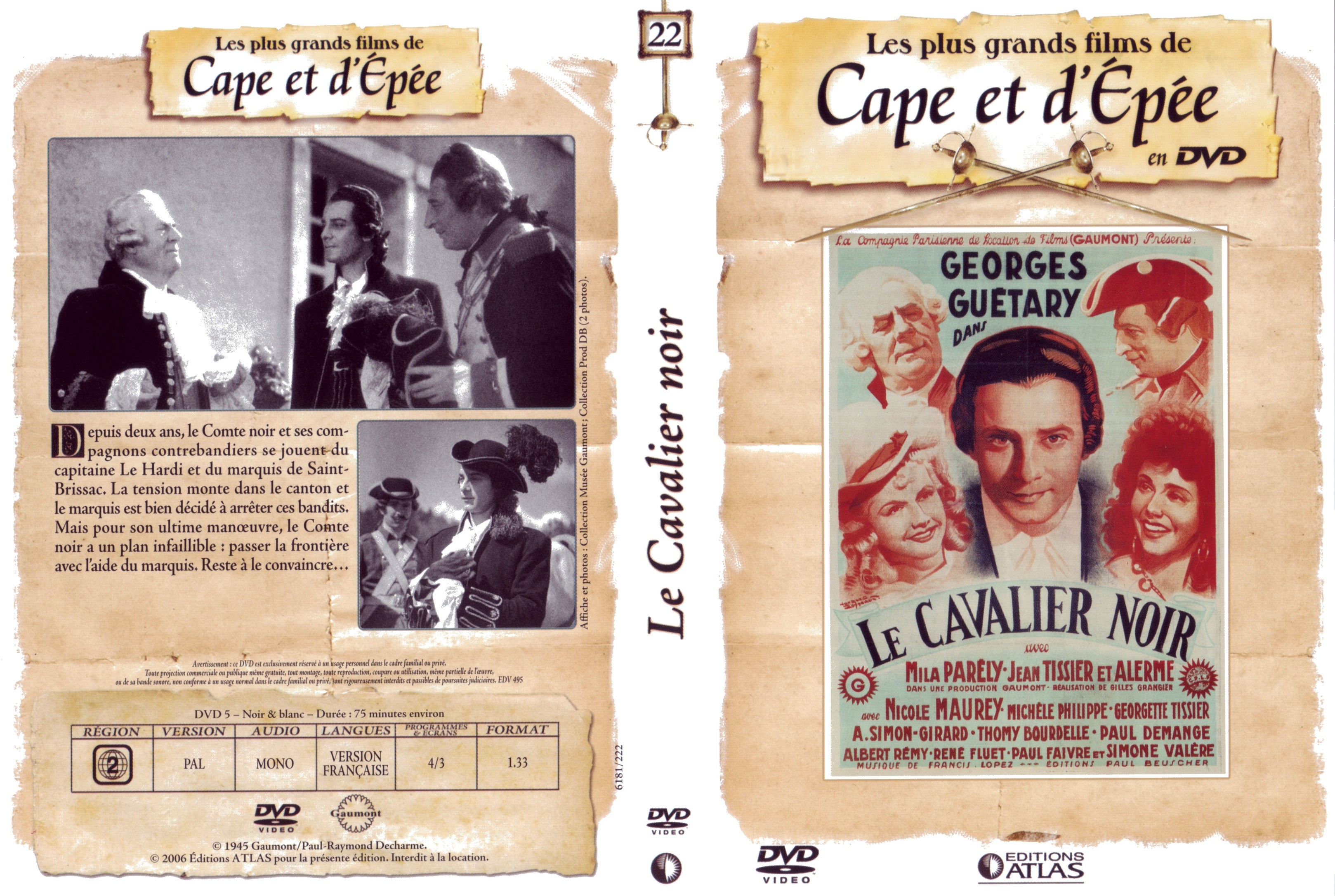 Jaquette DVD Le cavalier noir