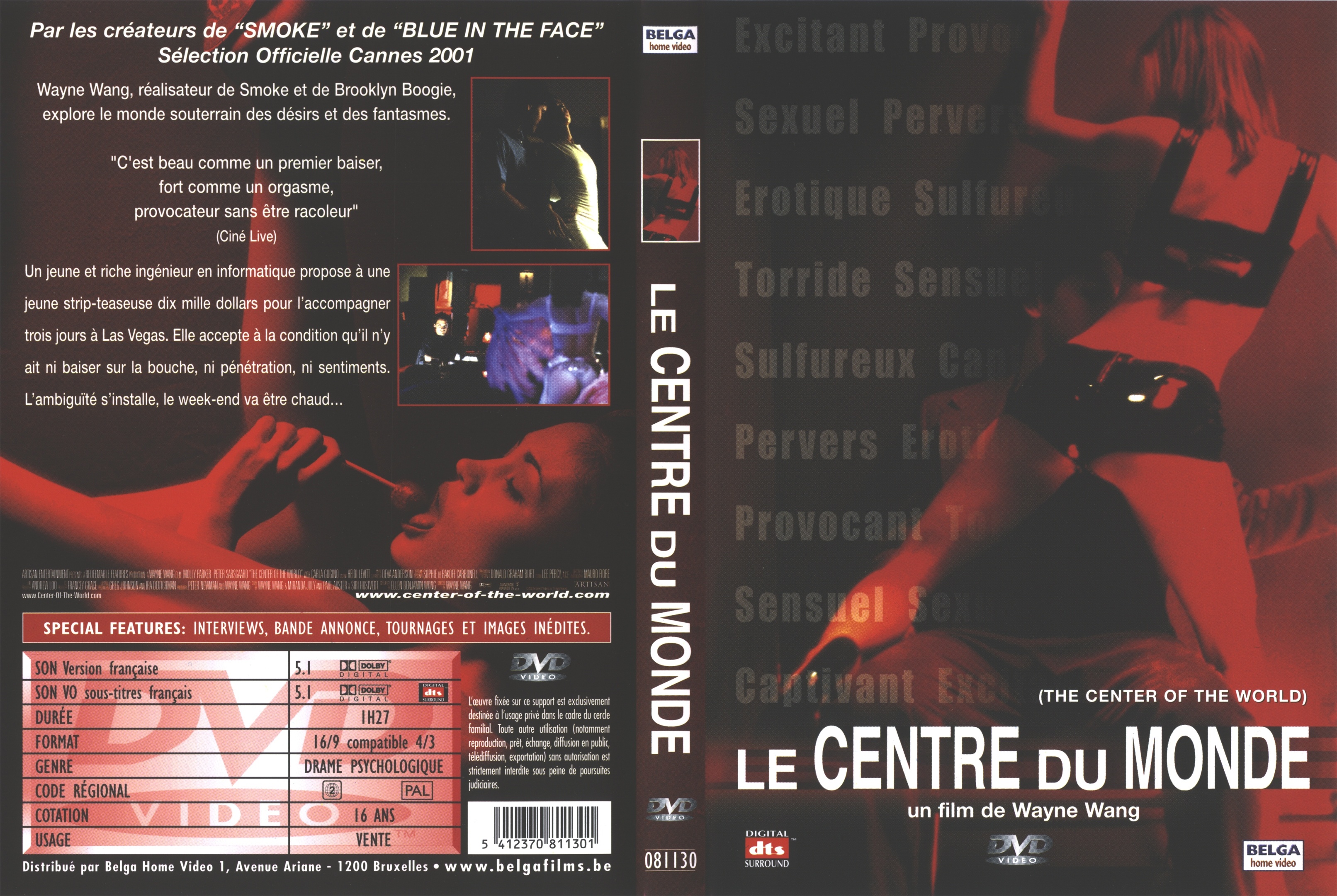 Jaquette DVD Le centre du monde