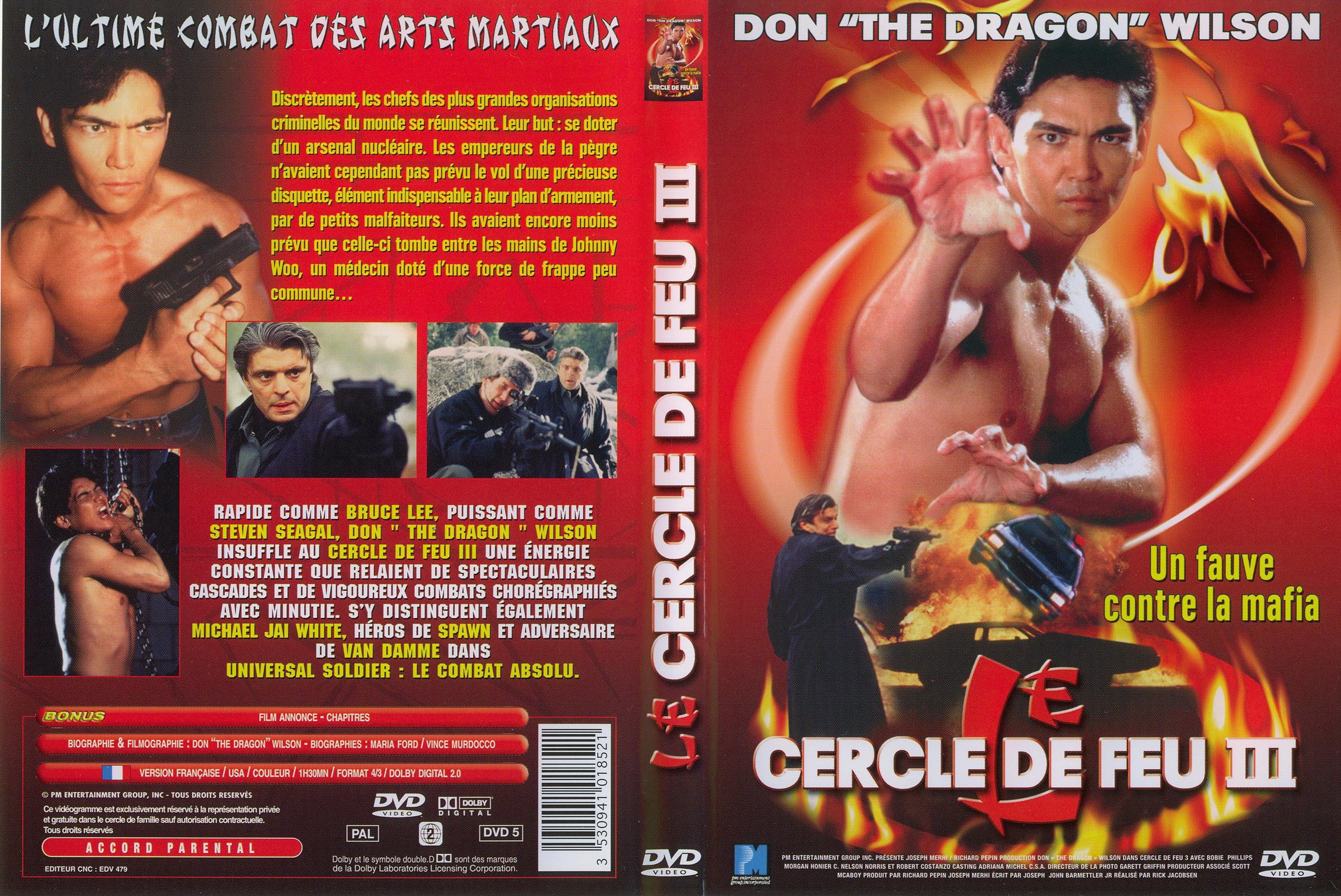 Jaquette DVD Le cercle de feu 3