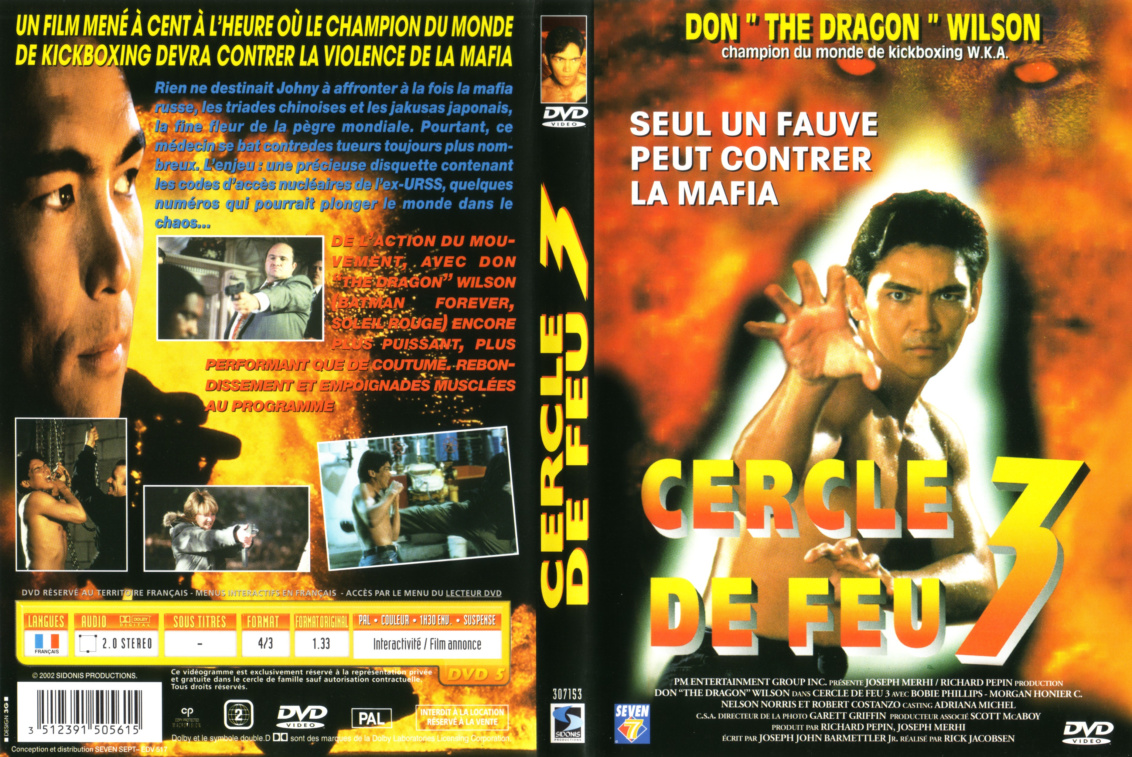 Jaquette DVD Le cercle de feu 3 v2