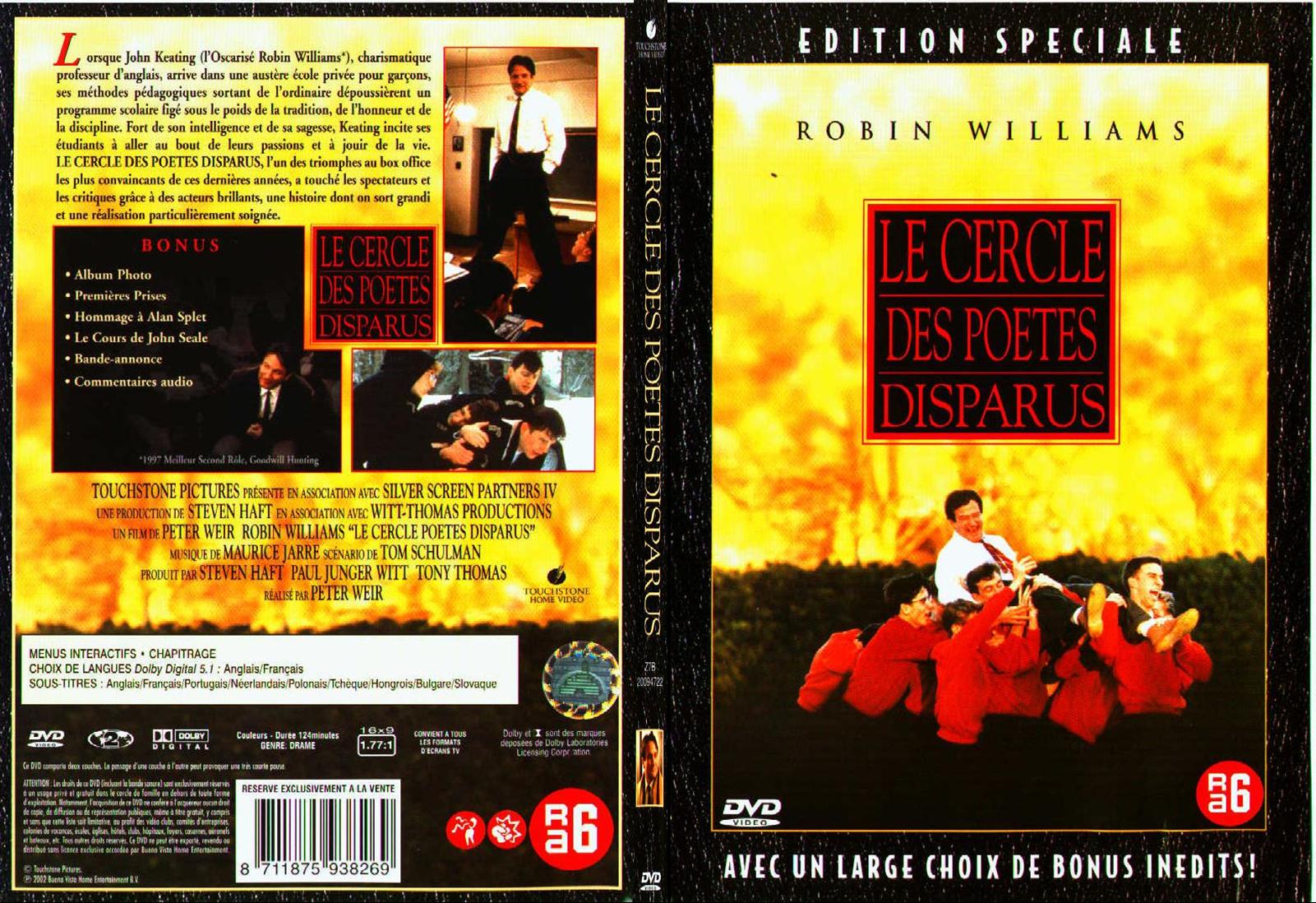 Jaquette DVD Le cercle des potes disparus - SLIM