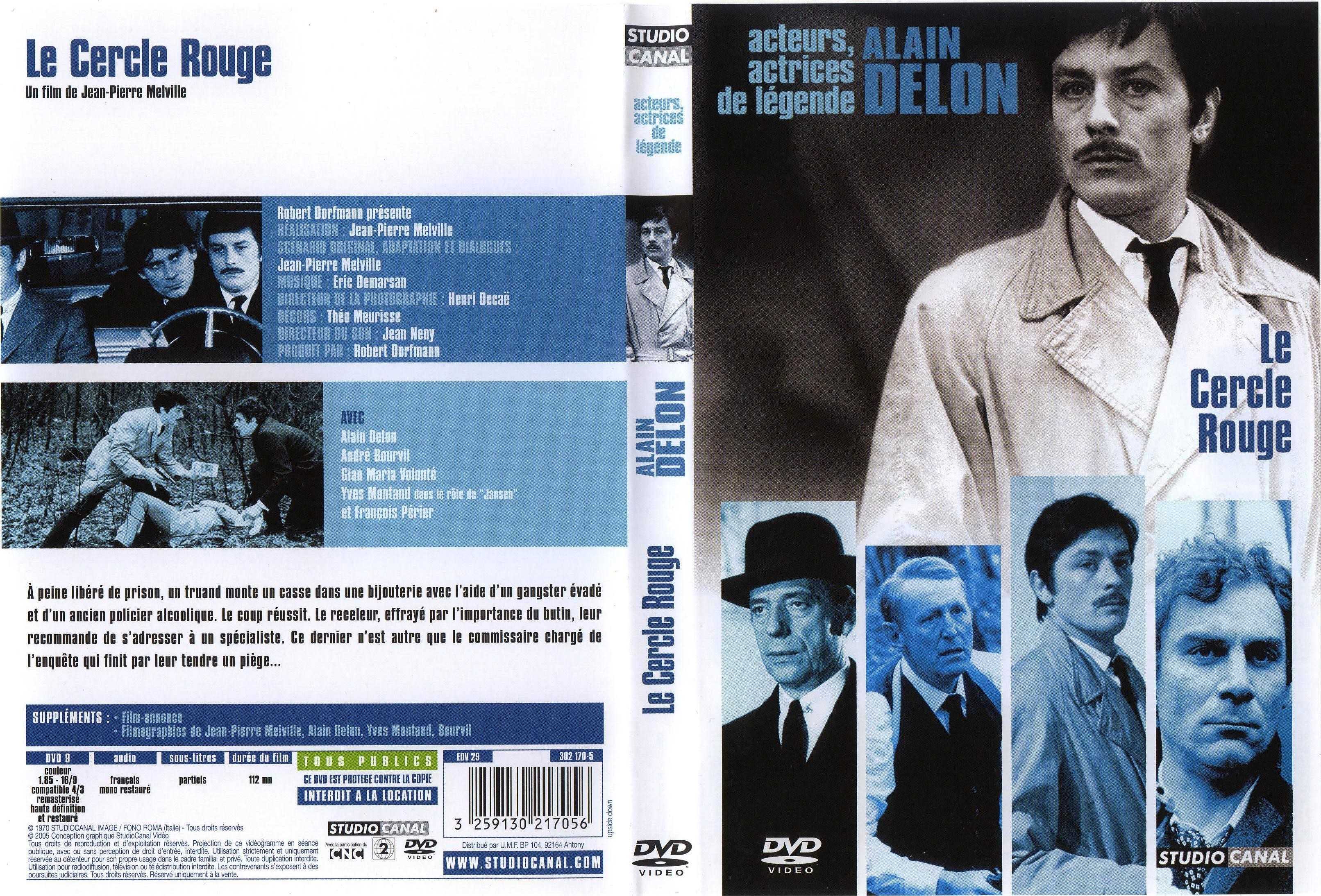 Jaquette DVD Le cercle rouge