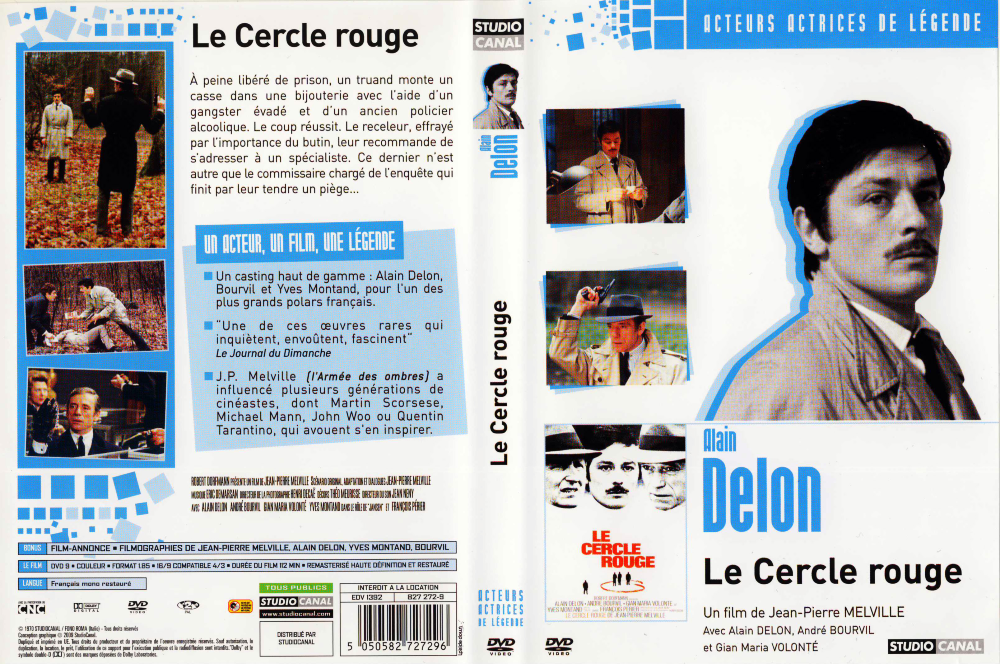 Jaquette DVD Le cercle rouge v4