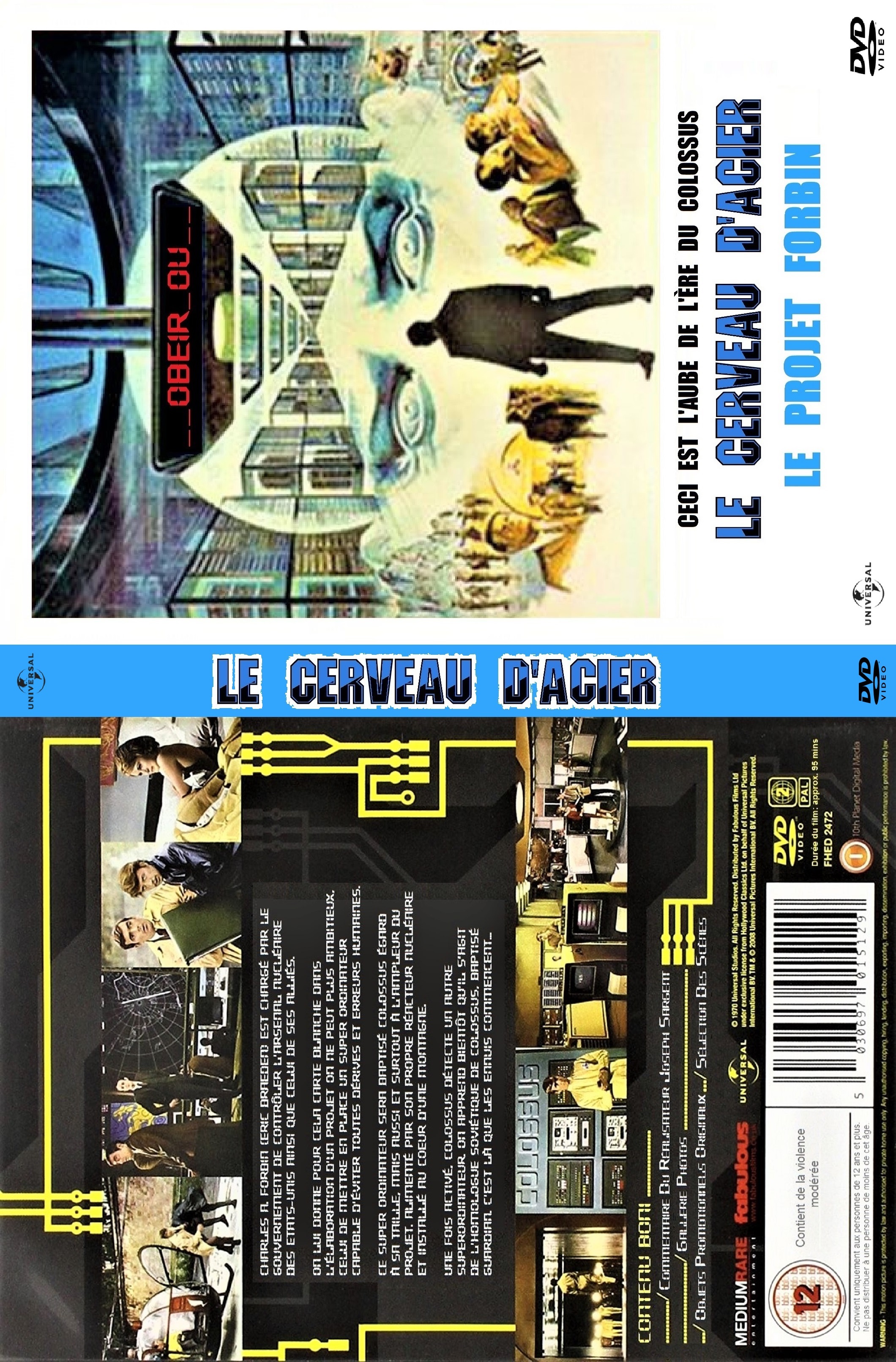 Jaquette DVD Le cerveau d