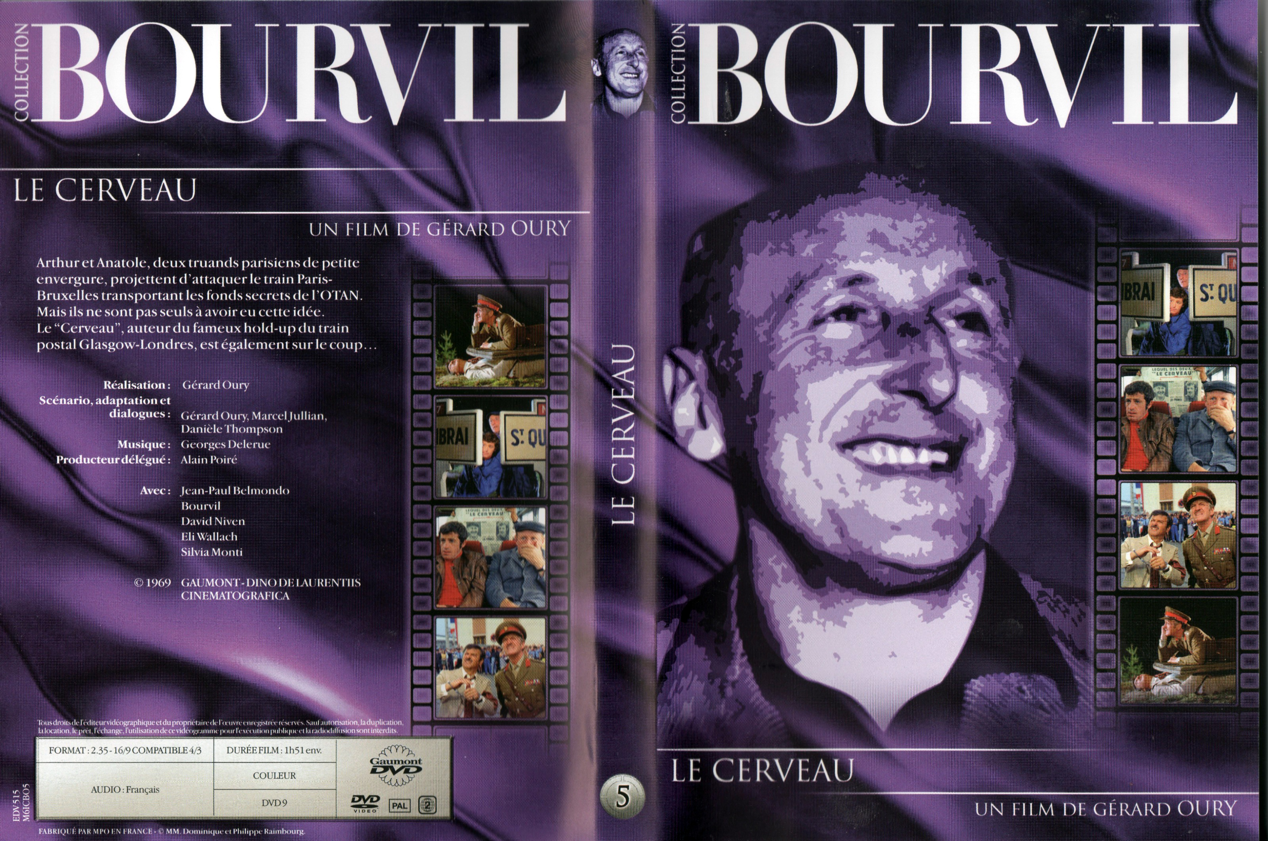 Jaquette DVD Le cerveau v3