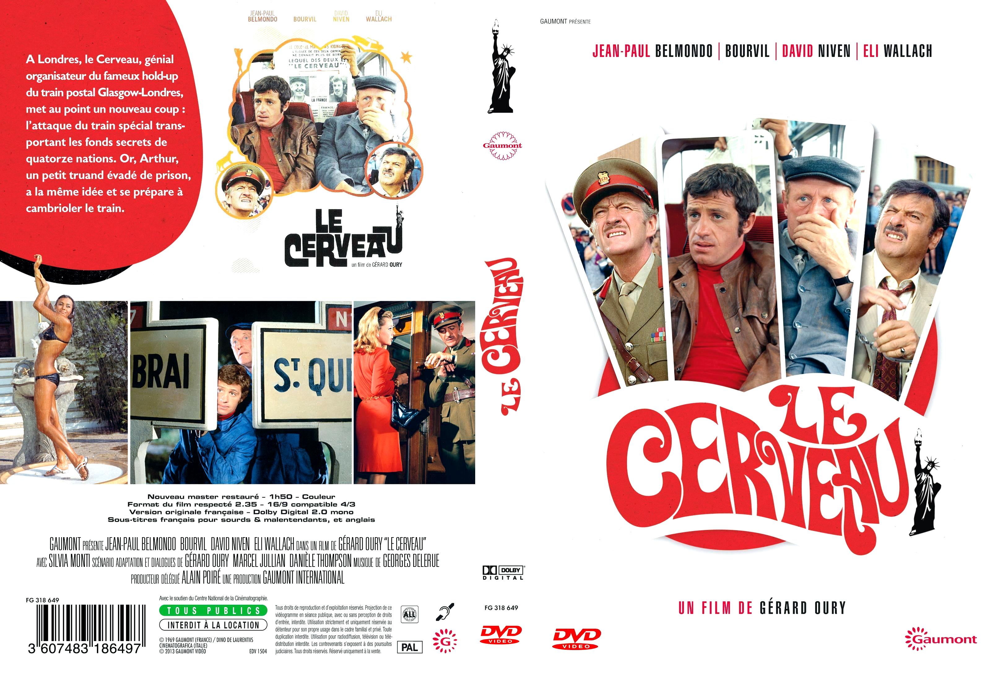 Jaquette DVD Le cerveau v4