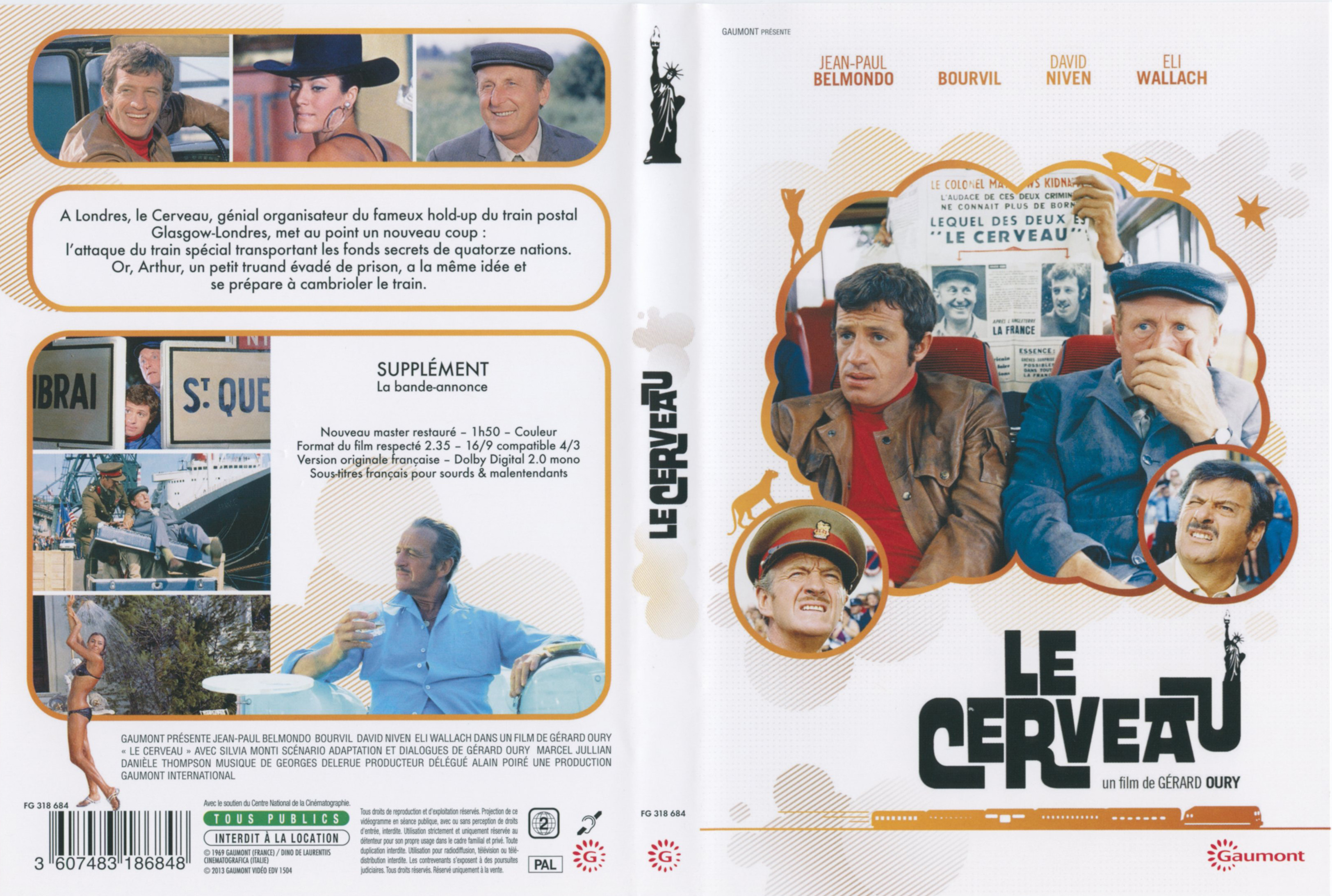 Jaquette DVD Le cerveau v5