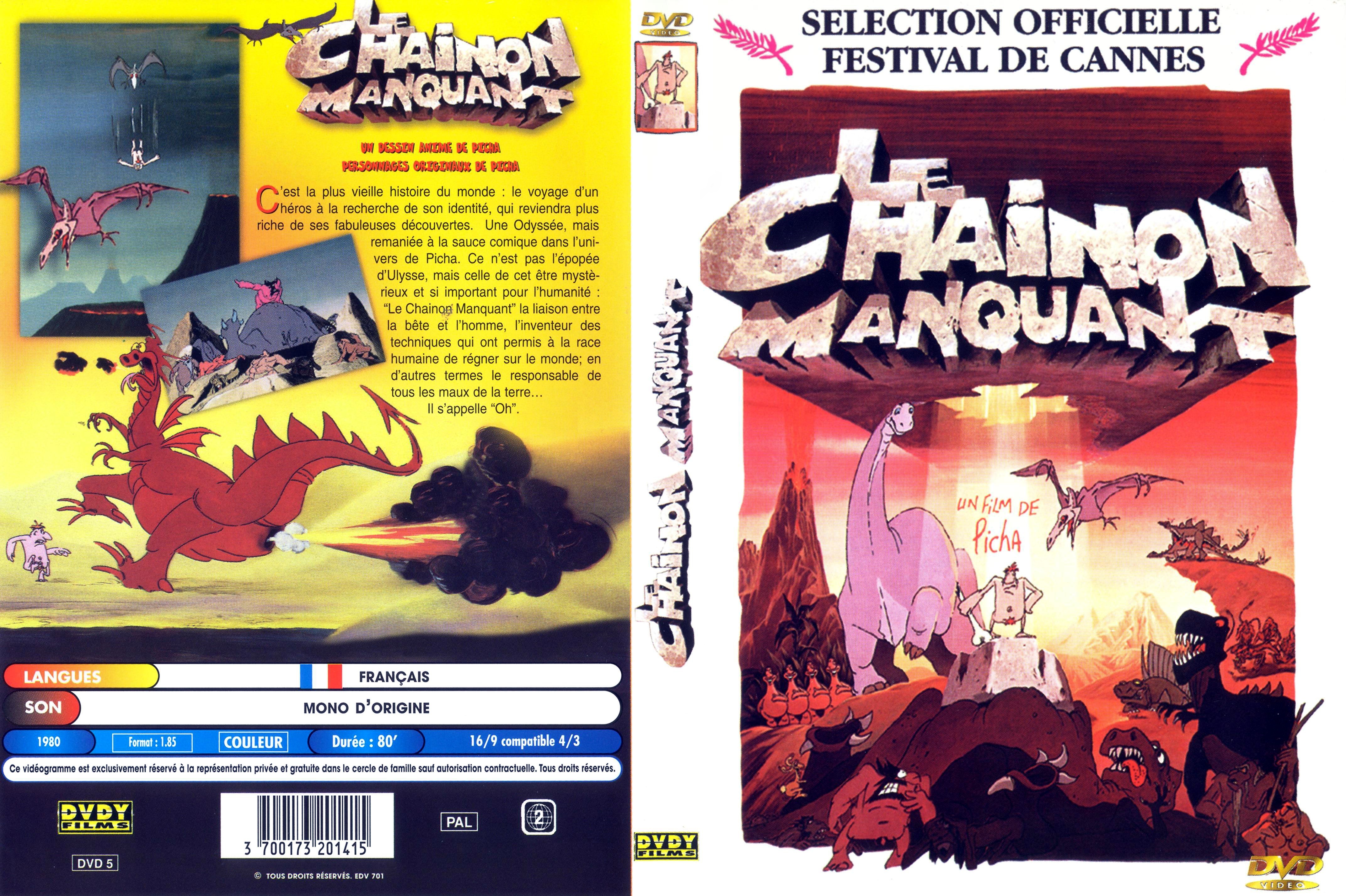 Jaquette DVD Le chainon manquant