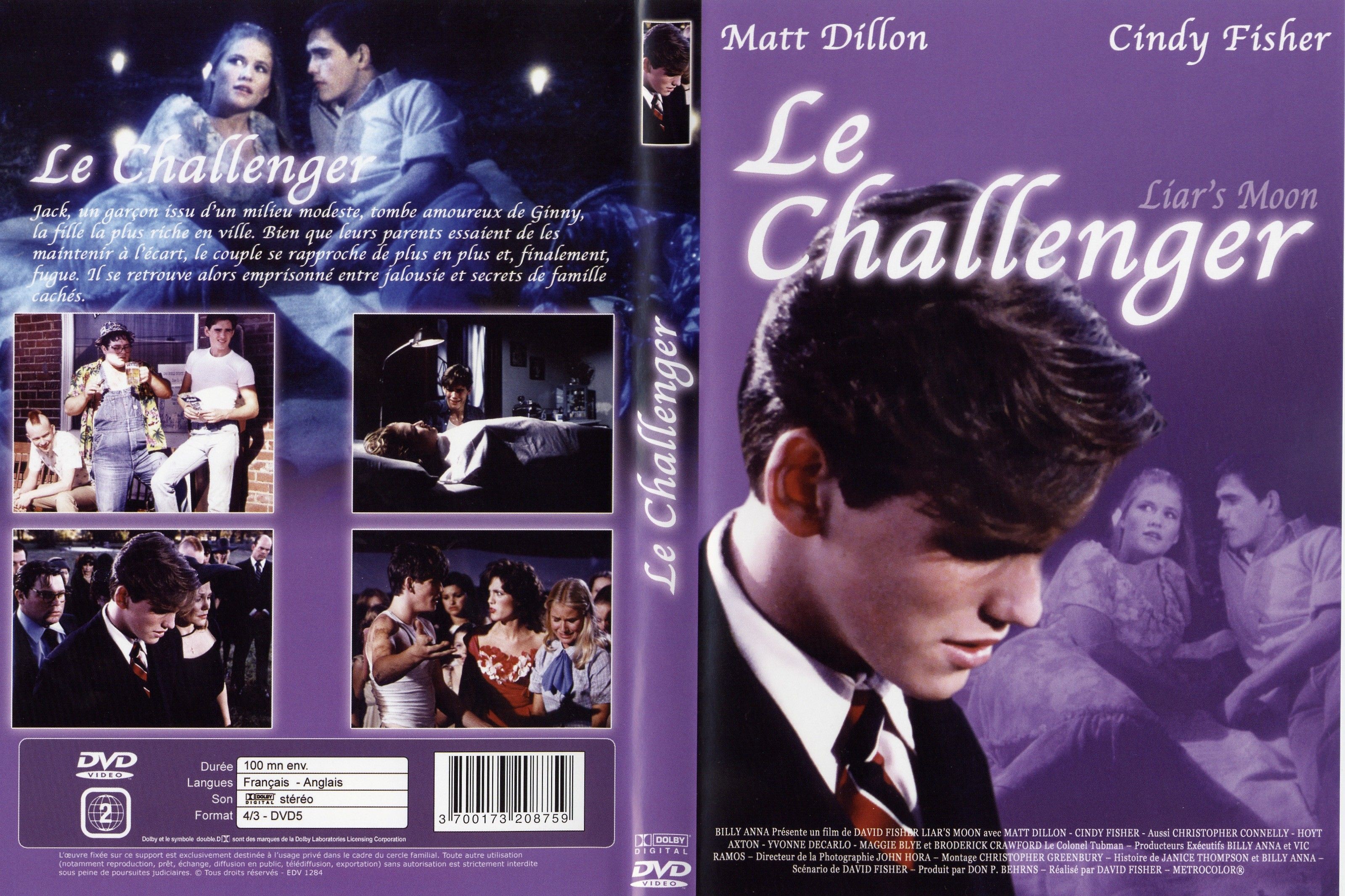 Jaquette DVD Le challenger