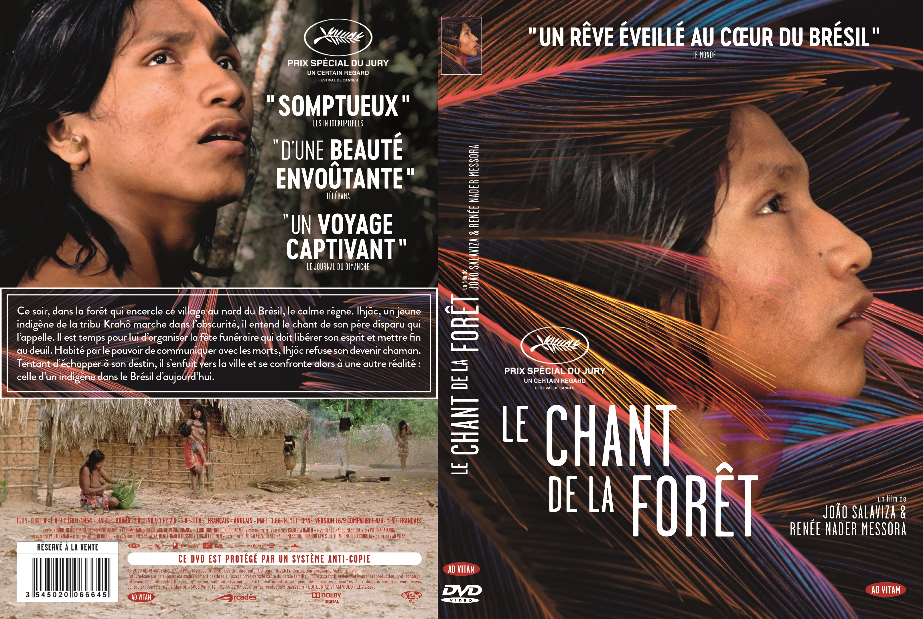 Jaquette DVD Le chant de la foret