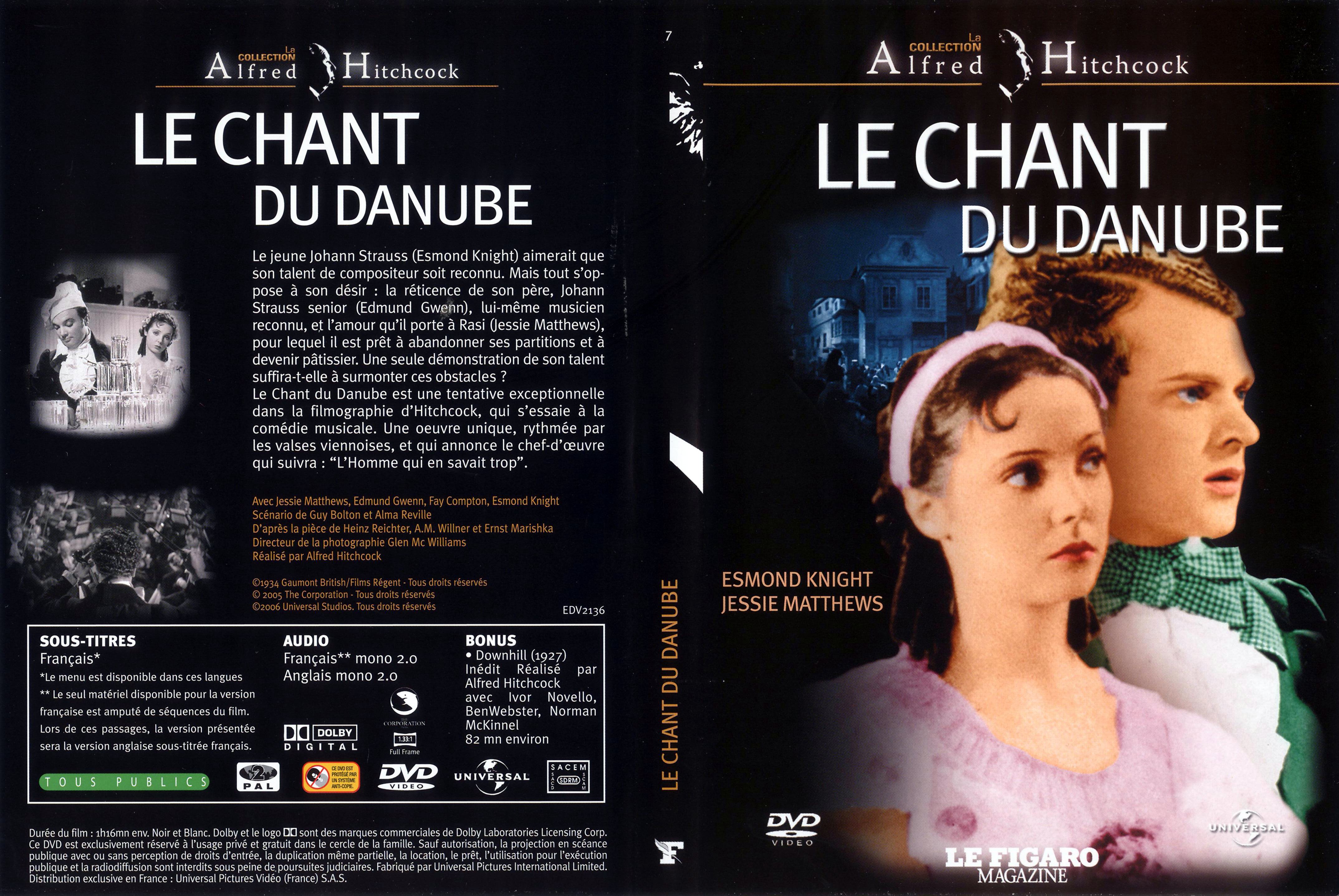 Jaquette DVD Le chant du Danube v2