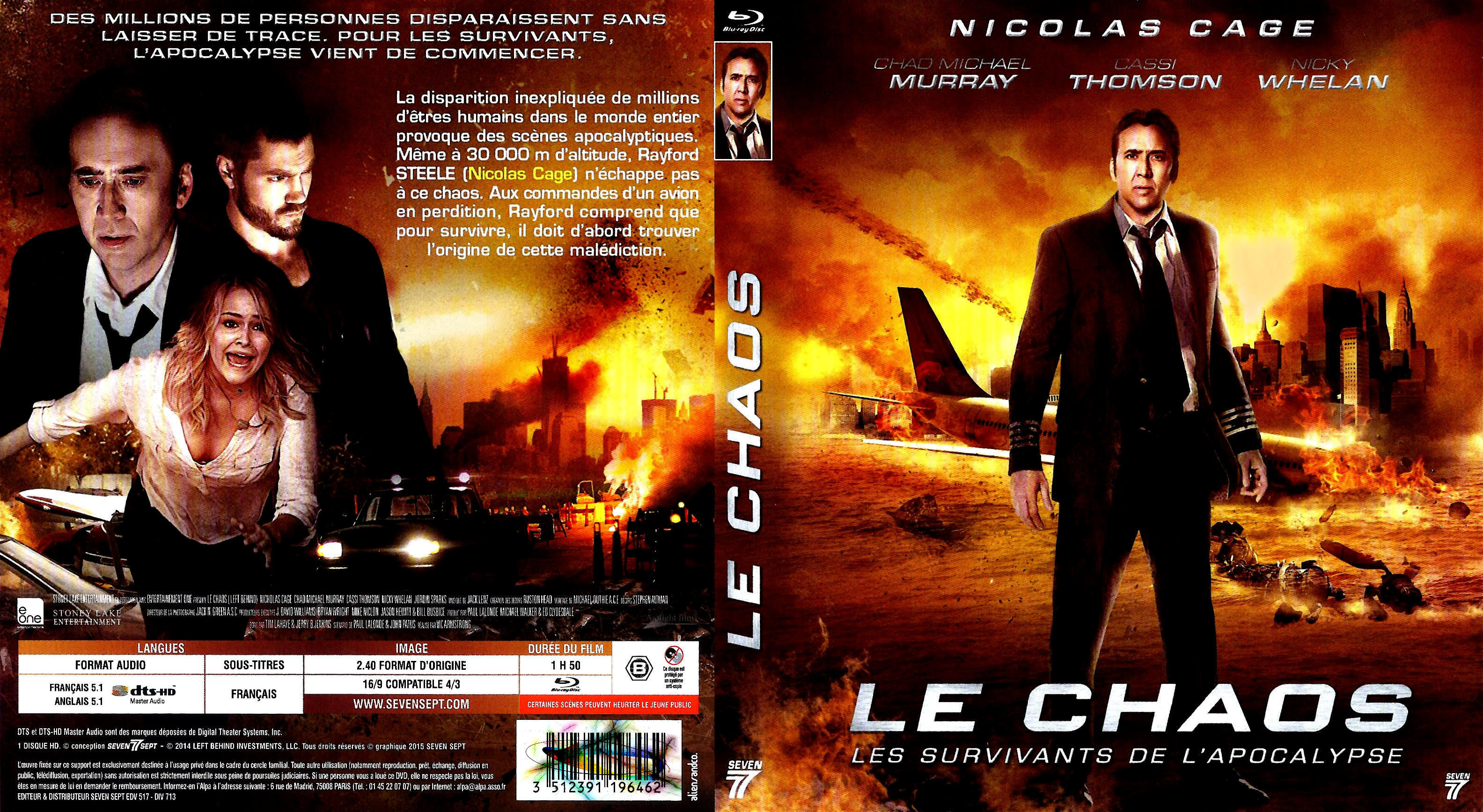Jaquette DVD Le chaos (BLU-RAY)