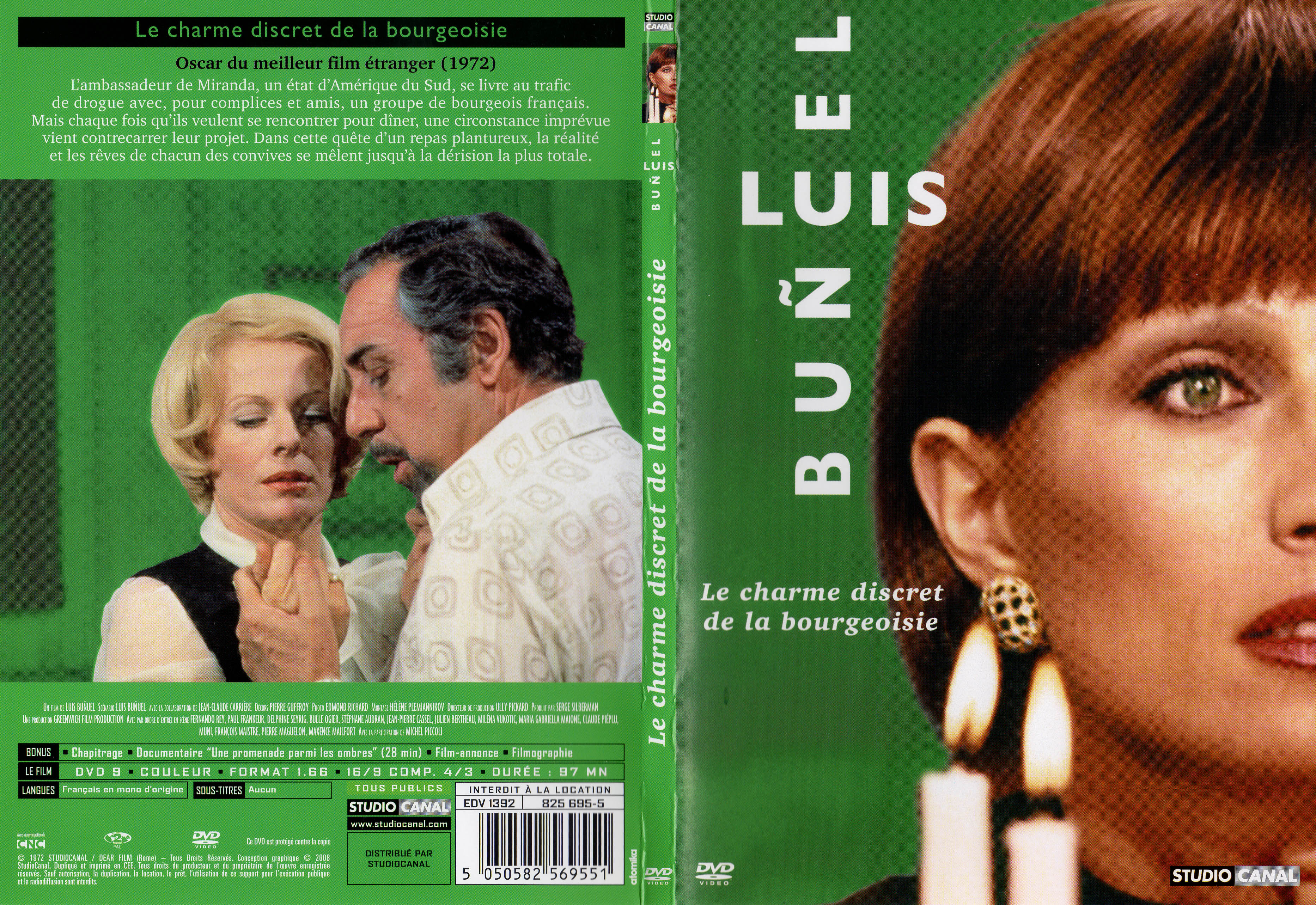 Jaquette DVD Le charme discret de la bourgeoisie