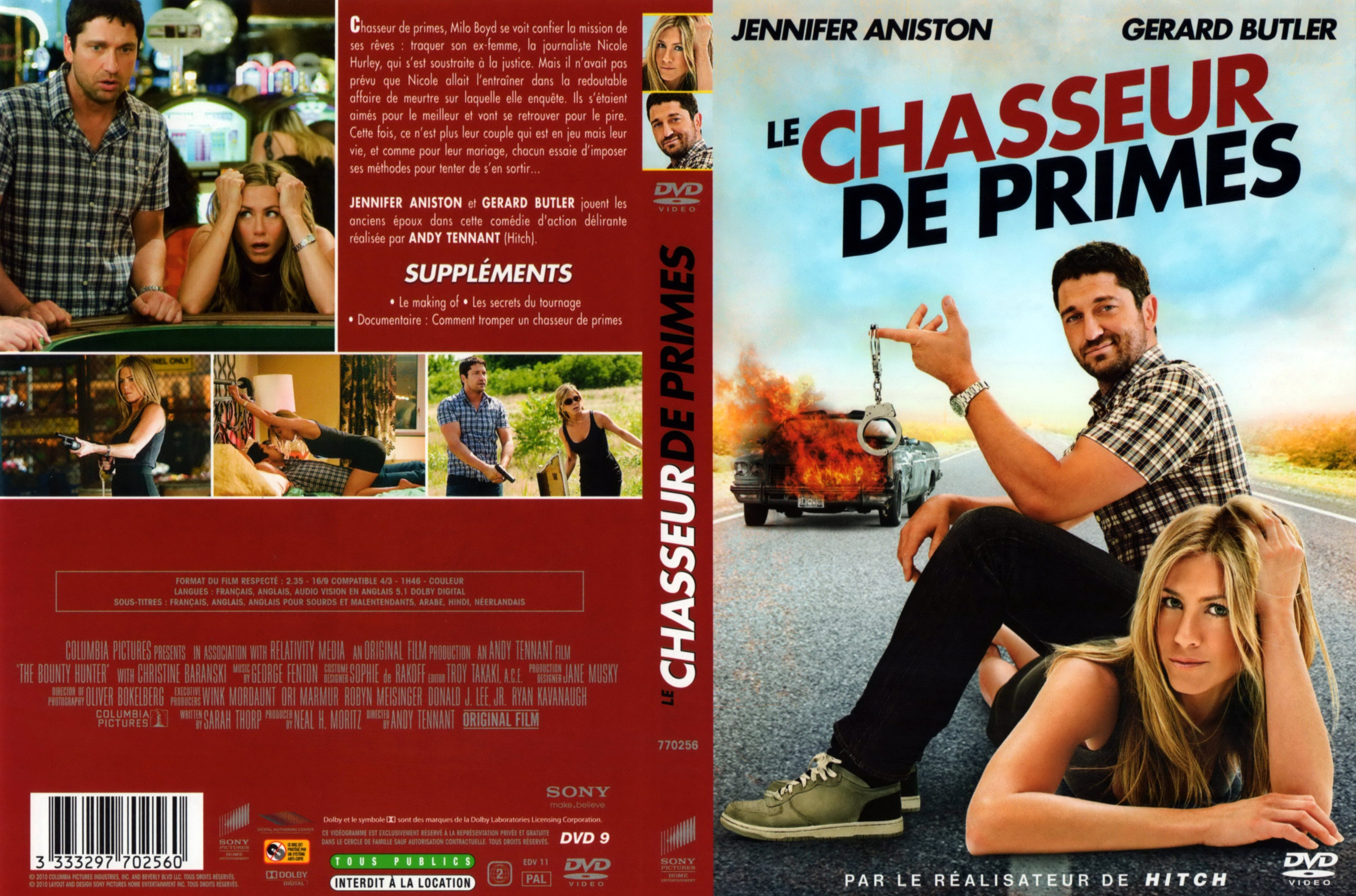 Jaquette DVD Le chasseur de primes