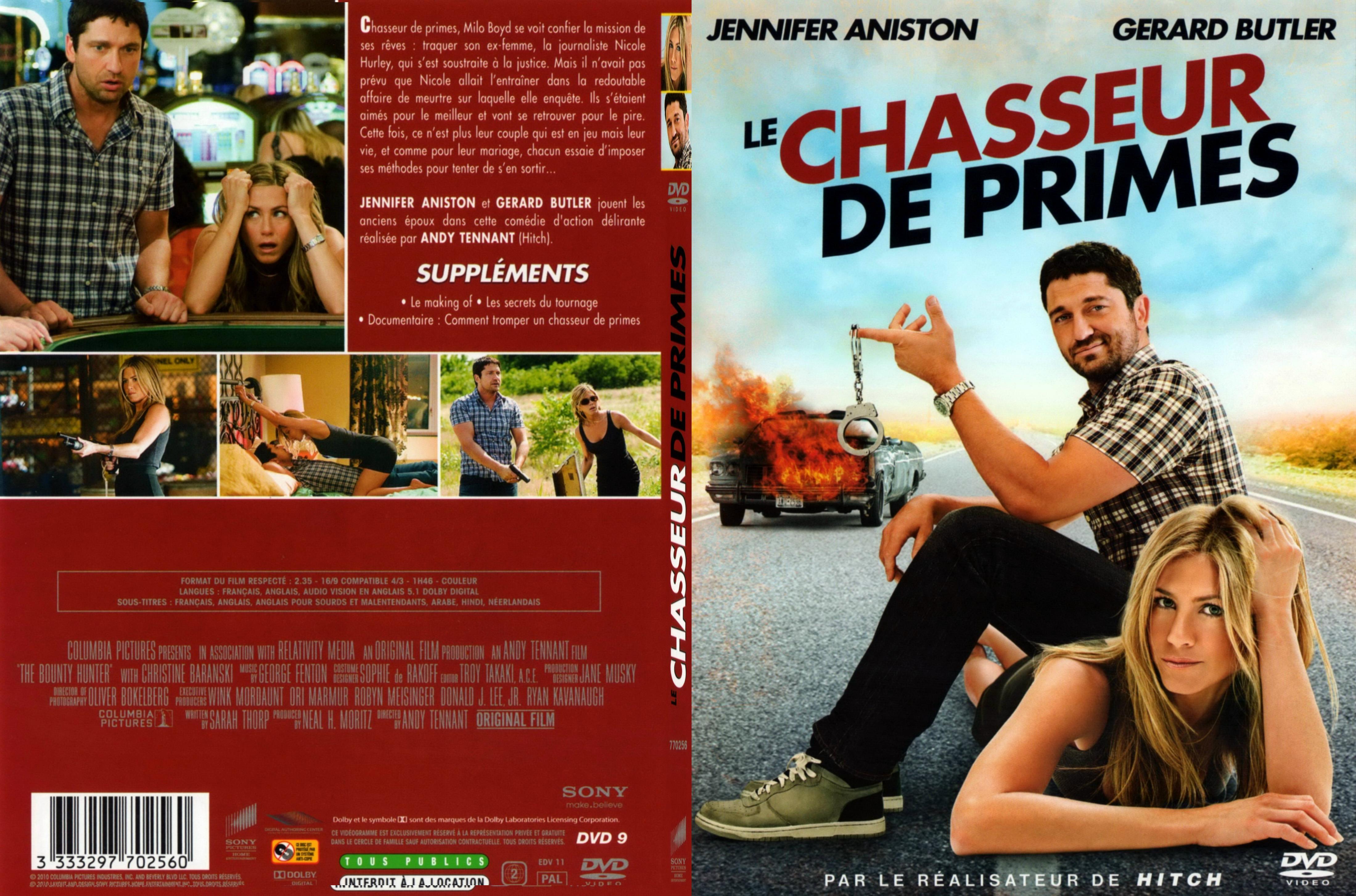 Jaquette DVD Le chasseur de primes - SLIM