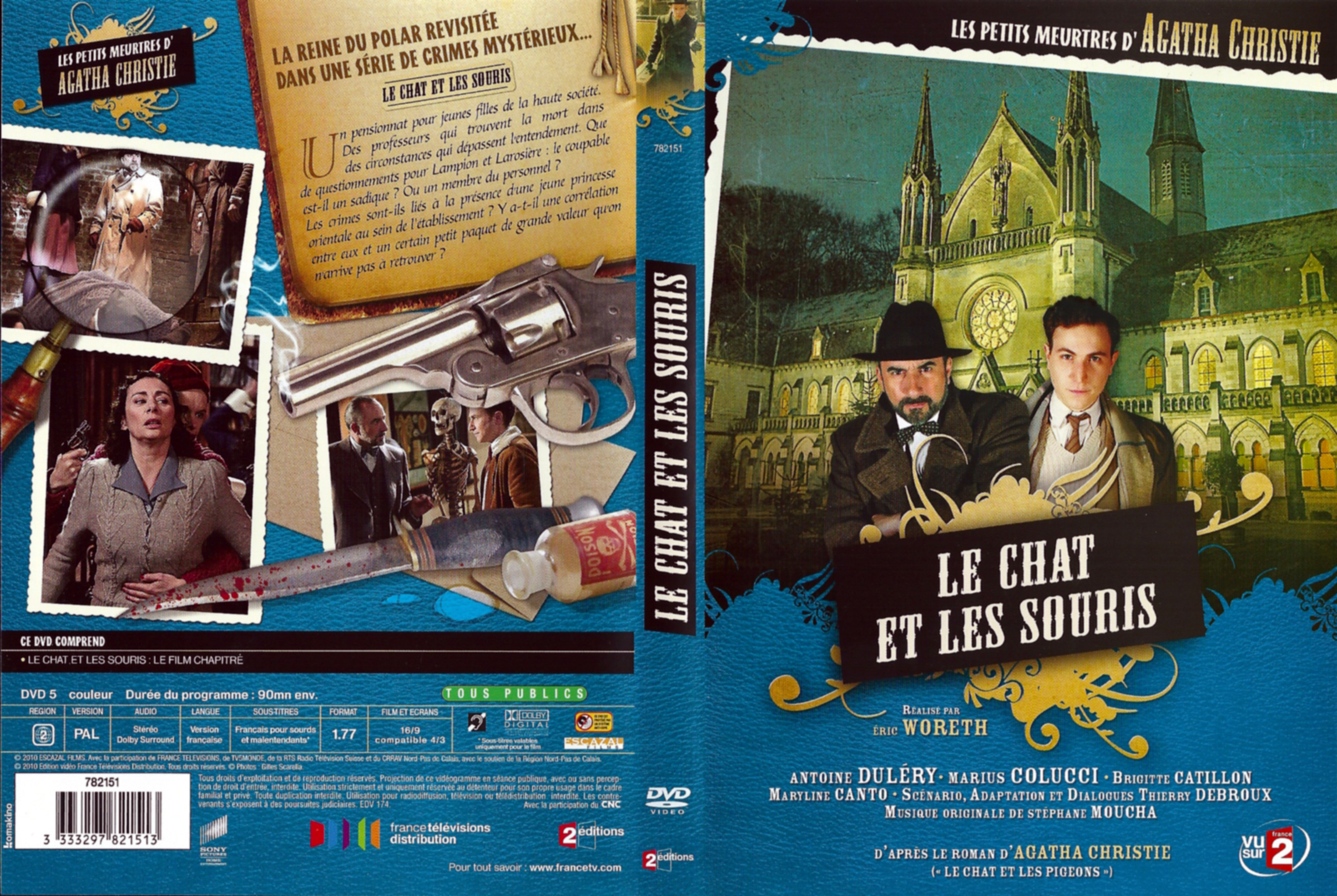 Jaquette DVD Le chat et les souris