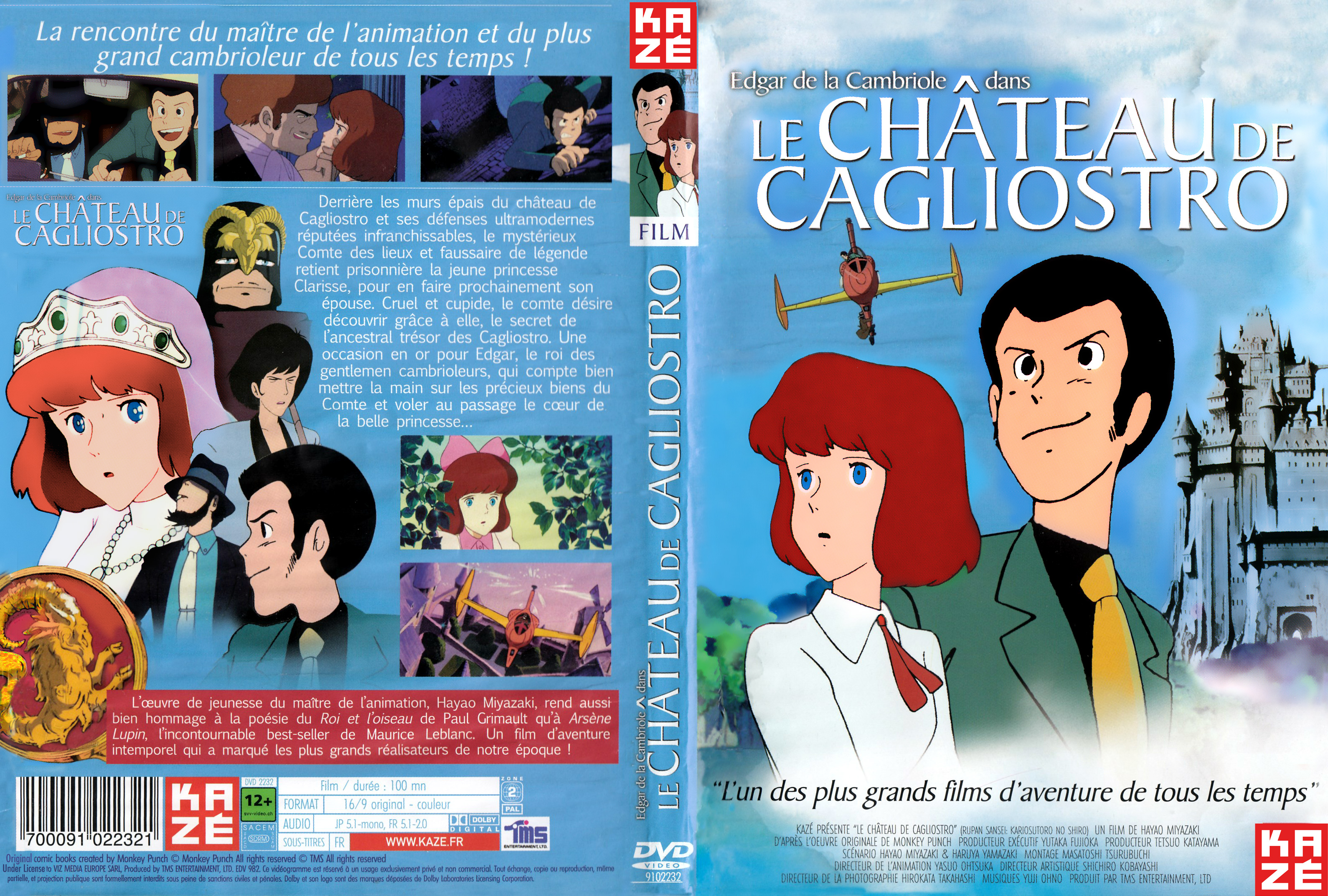 Jaquette DVD Le chateau de Cagliostro v4