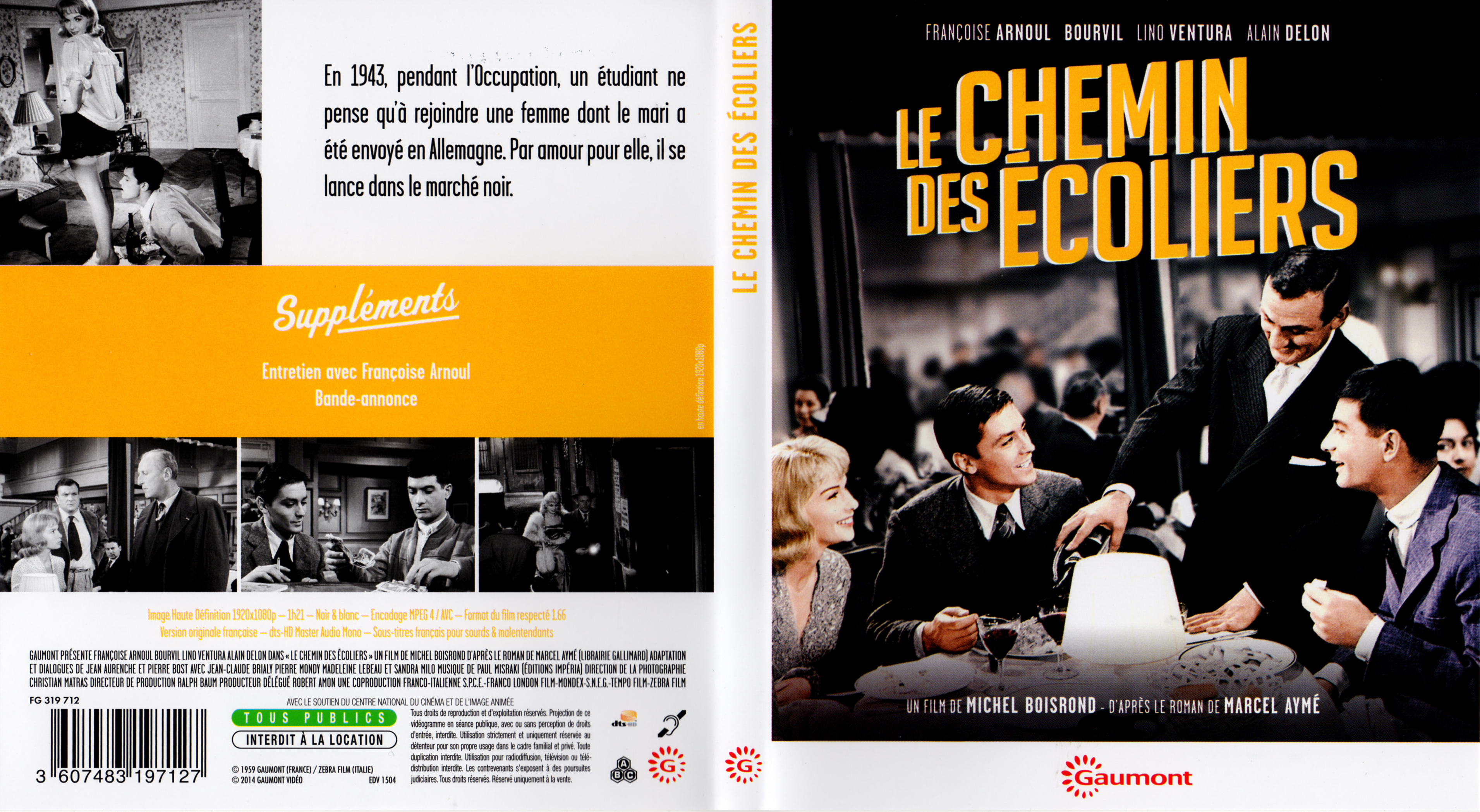 Jaquette DVD Le chemin des coliers (BLU-RAY)