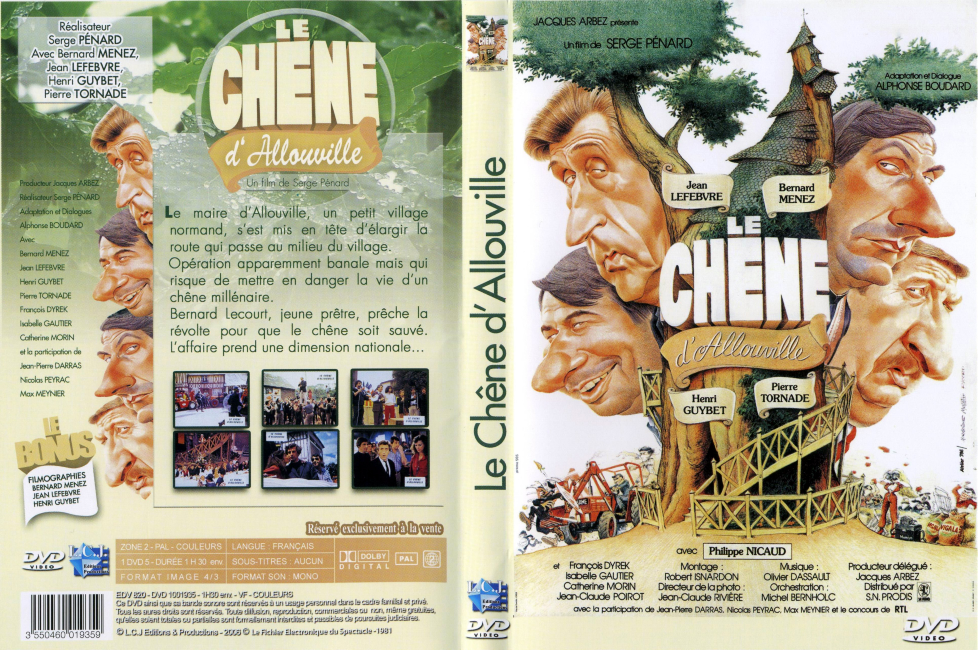 Jaquette DVD Le chene d