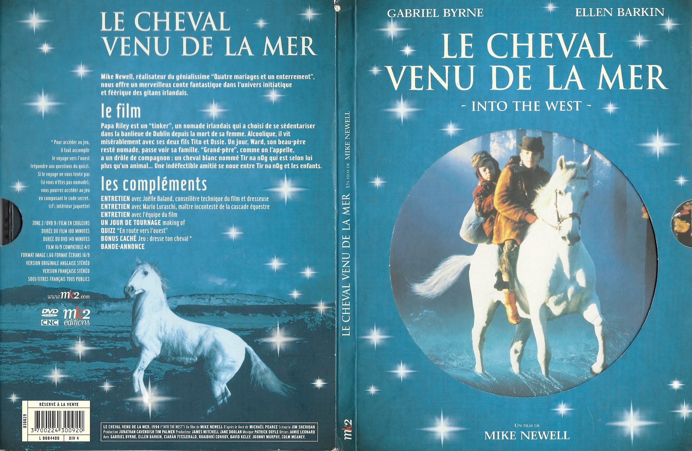 Jaquette DVD Le cheval venu de la mer