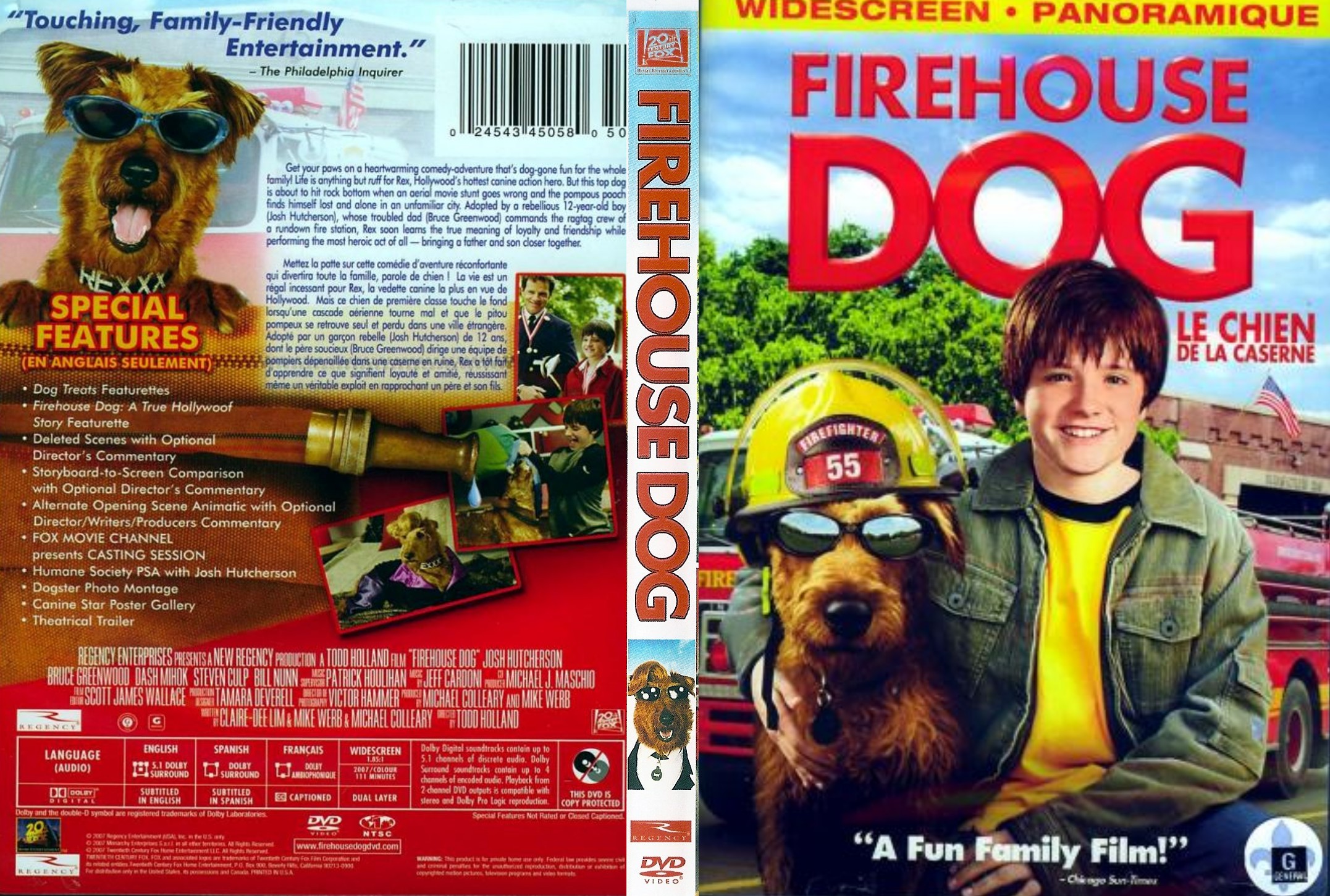 Jaquette DVD Le chien de la caserne