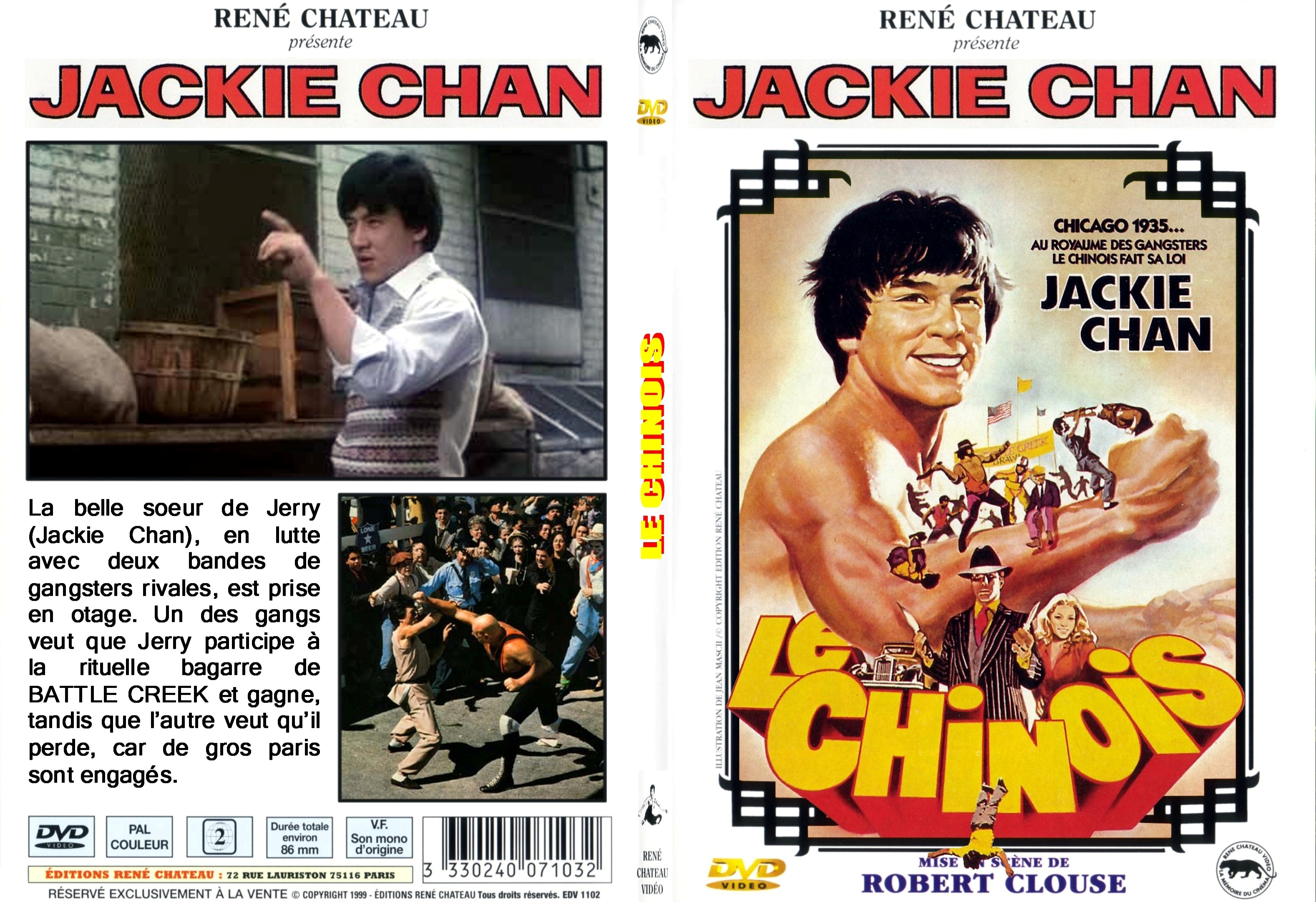 Jaquette DVD Le chinois custom - SLIM