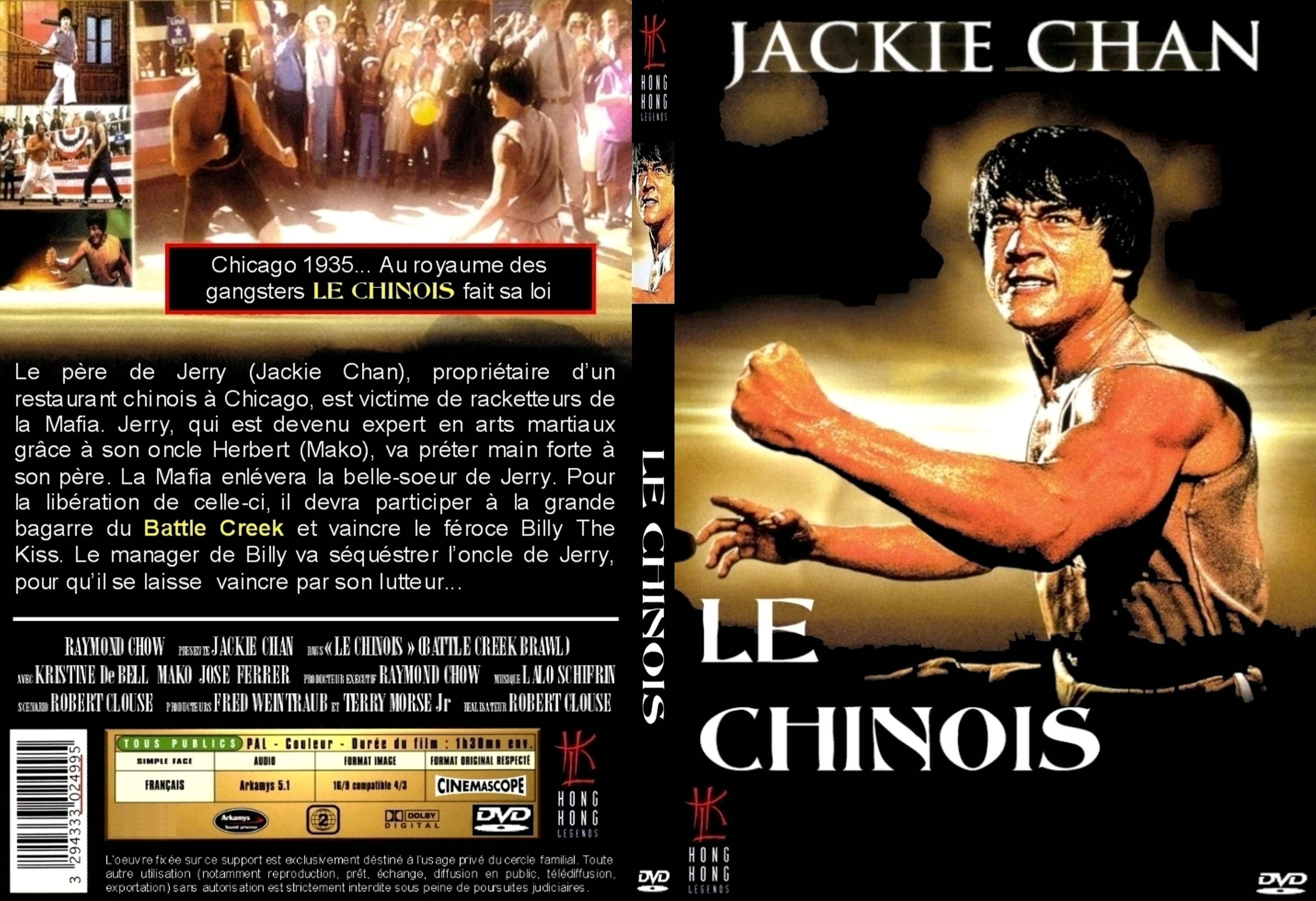 Jaquette DVD Le chinois custom - SLIM v2