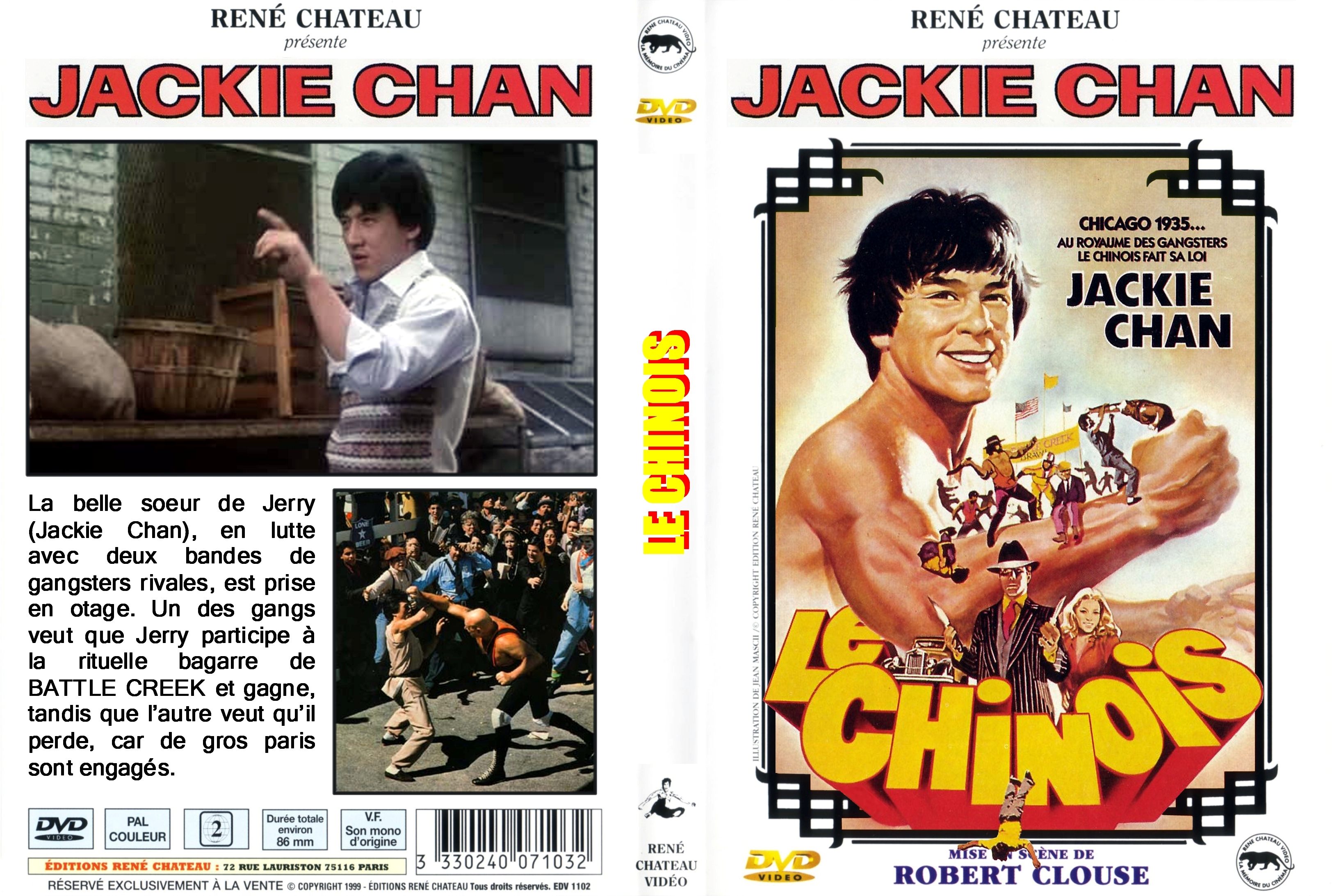 Jaquette DVD Le chinois custom v2