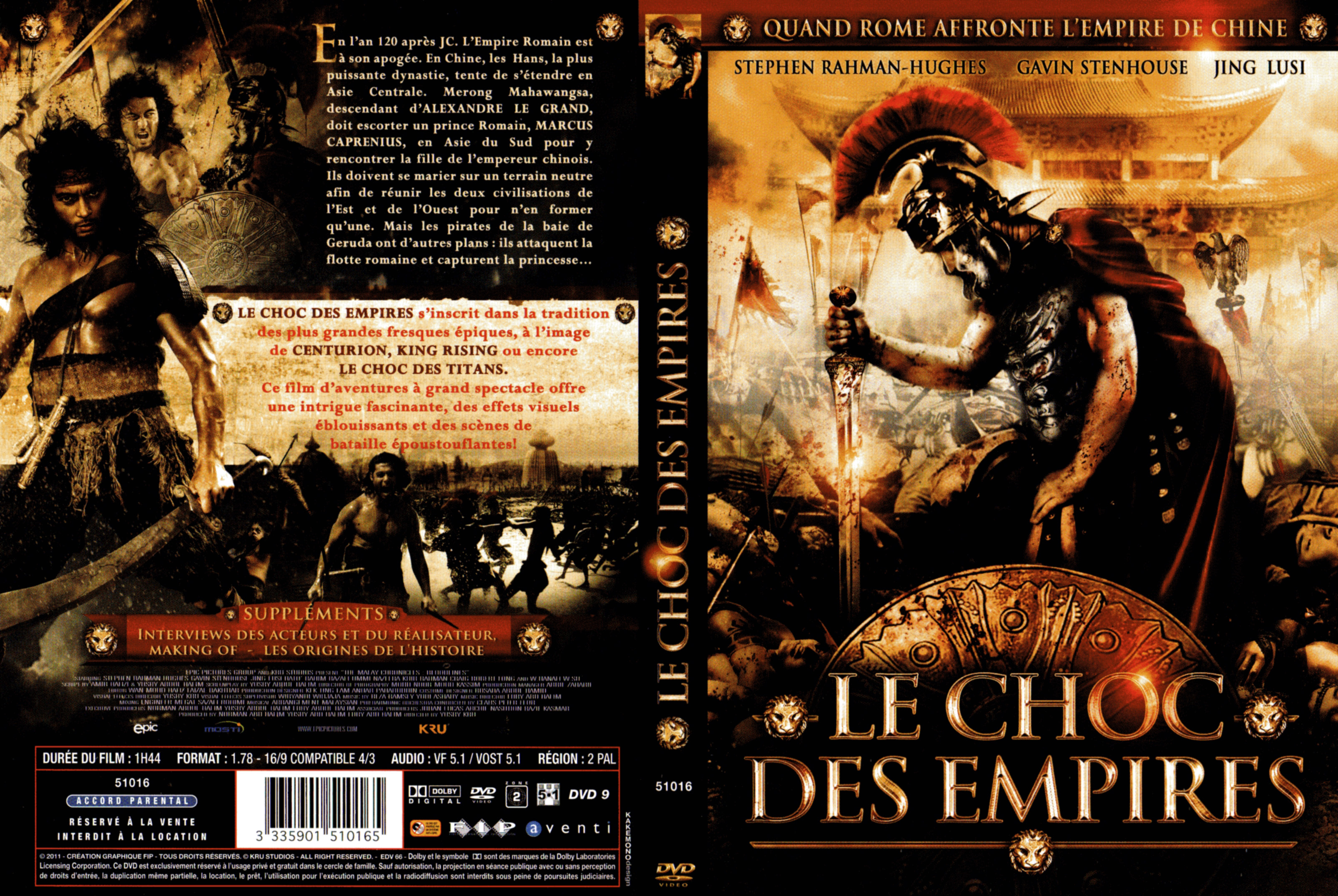 Jaquette DVD Le choc des empires