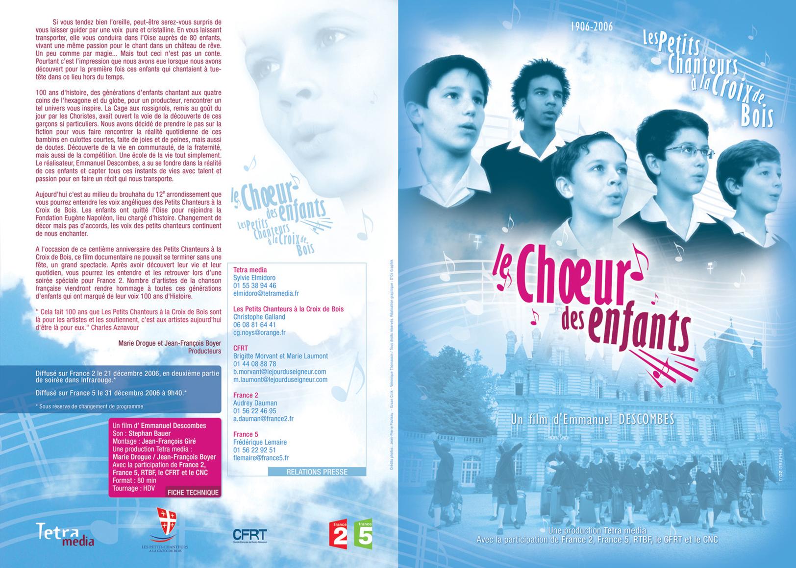Jaquette DVD Le choeur des Enfants