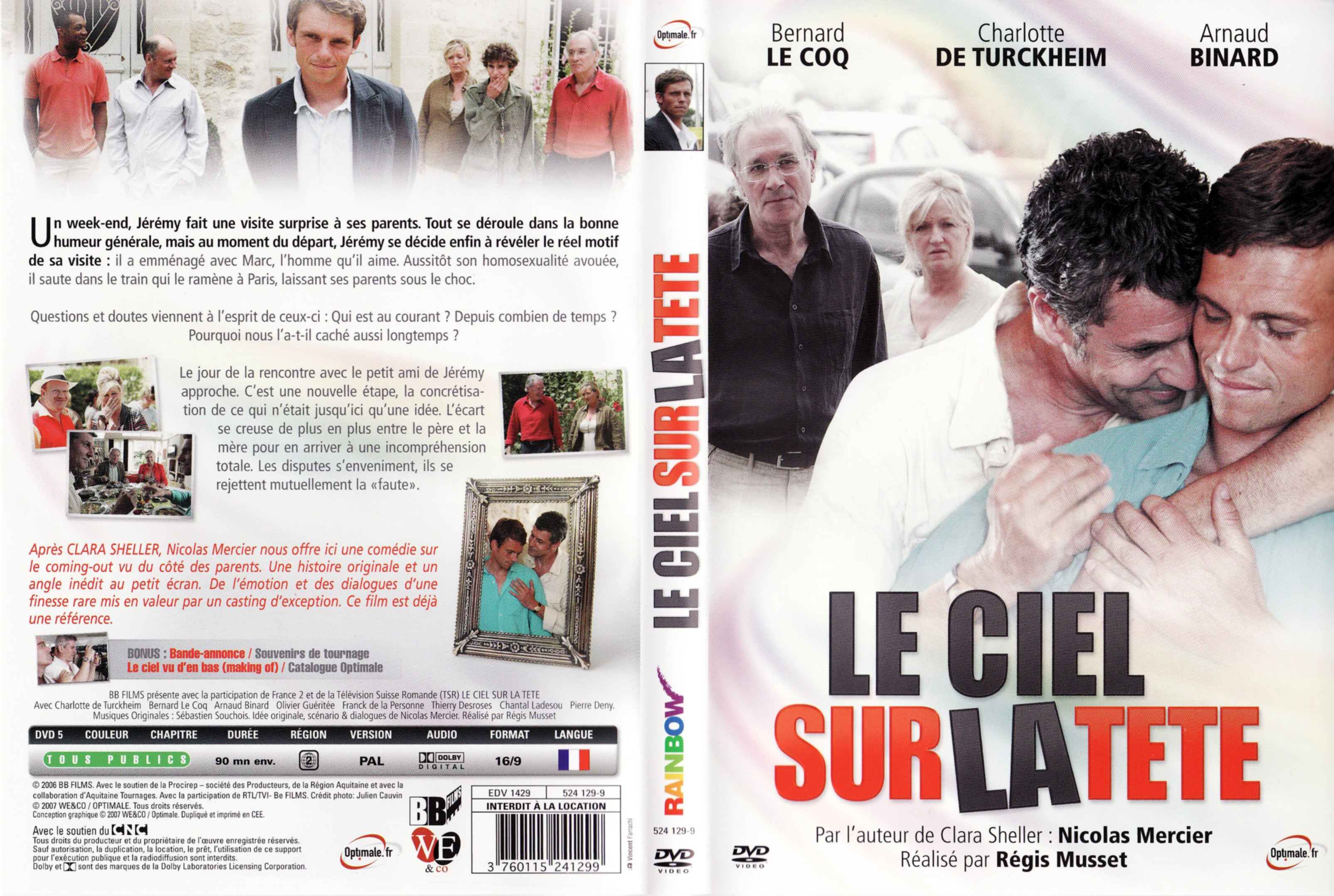 Jaquette DVD Le ciel sur la tte