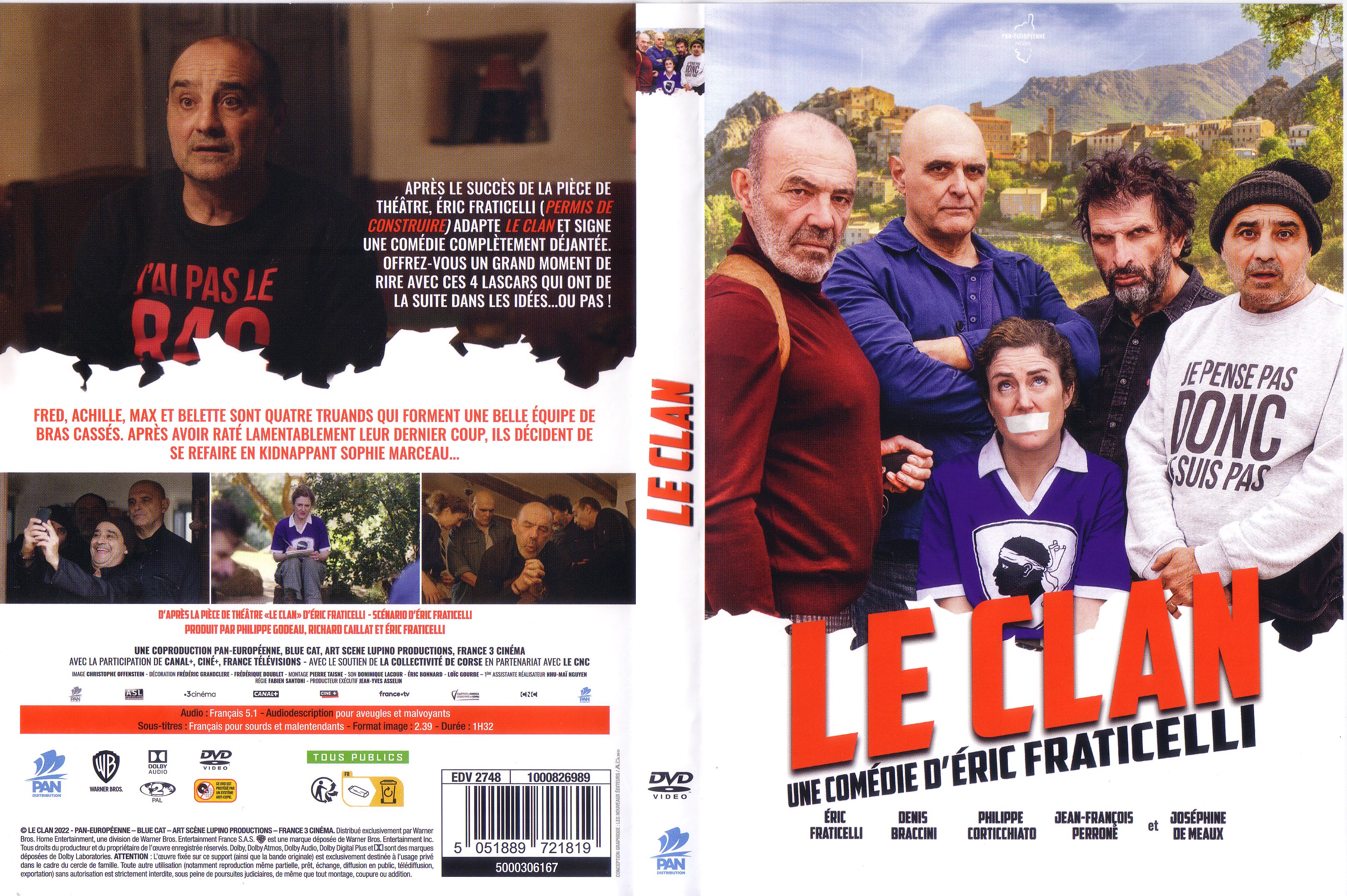 Jaquette DVD Le clan