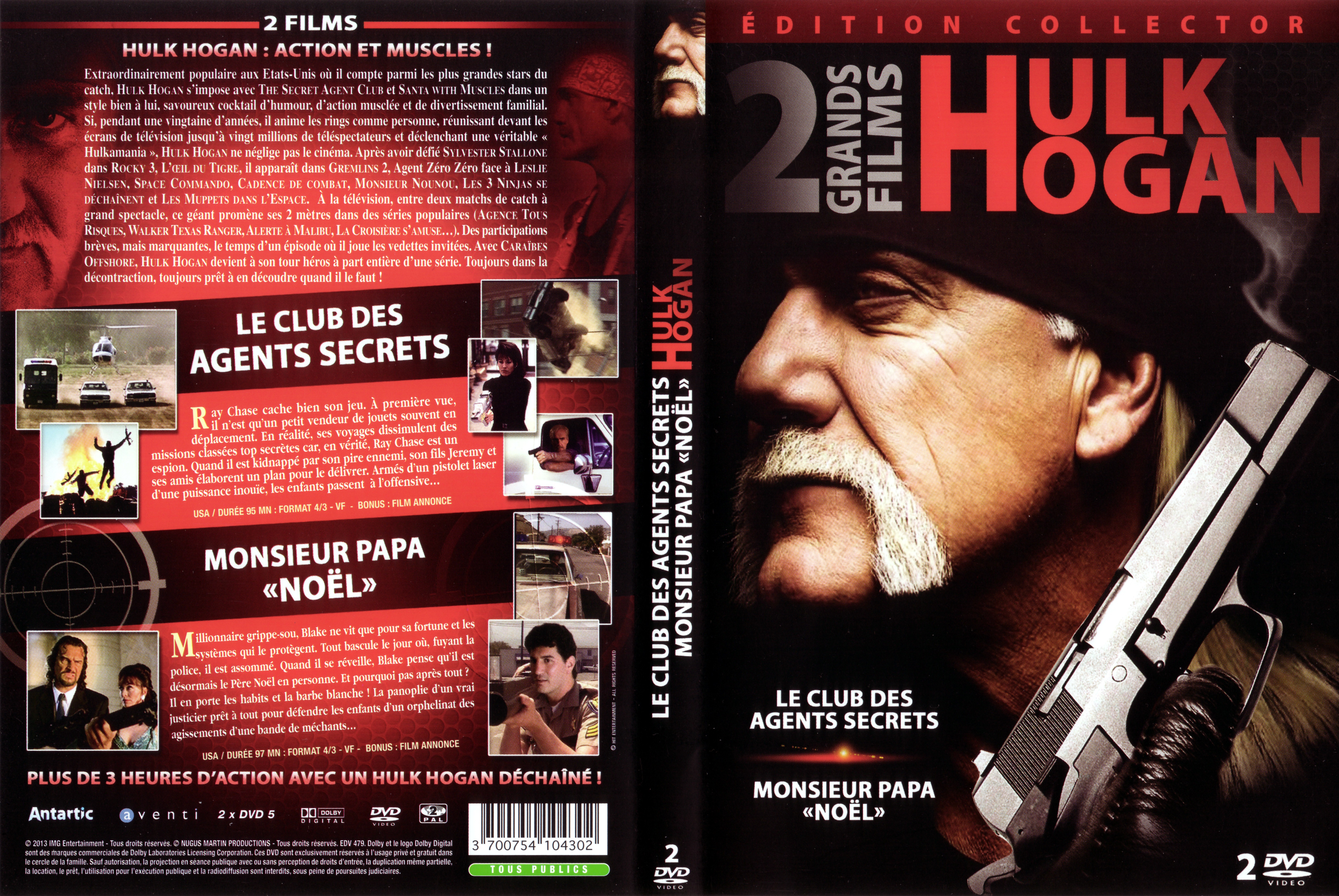 Jaquette DVD Le club des agents secrets + Monsieur Papa Noel