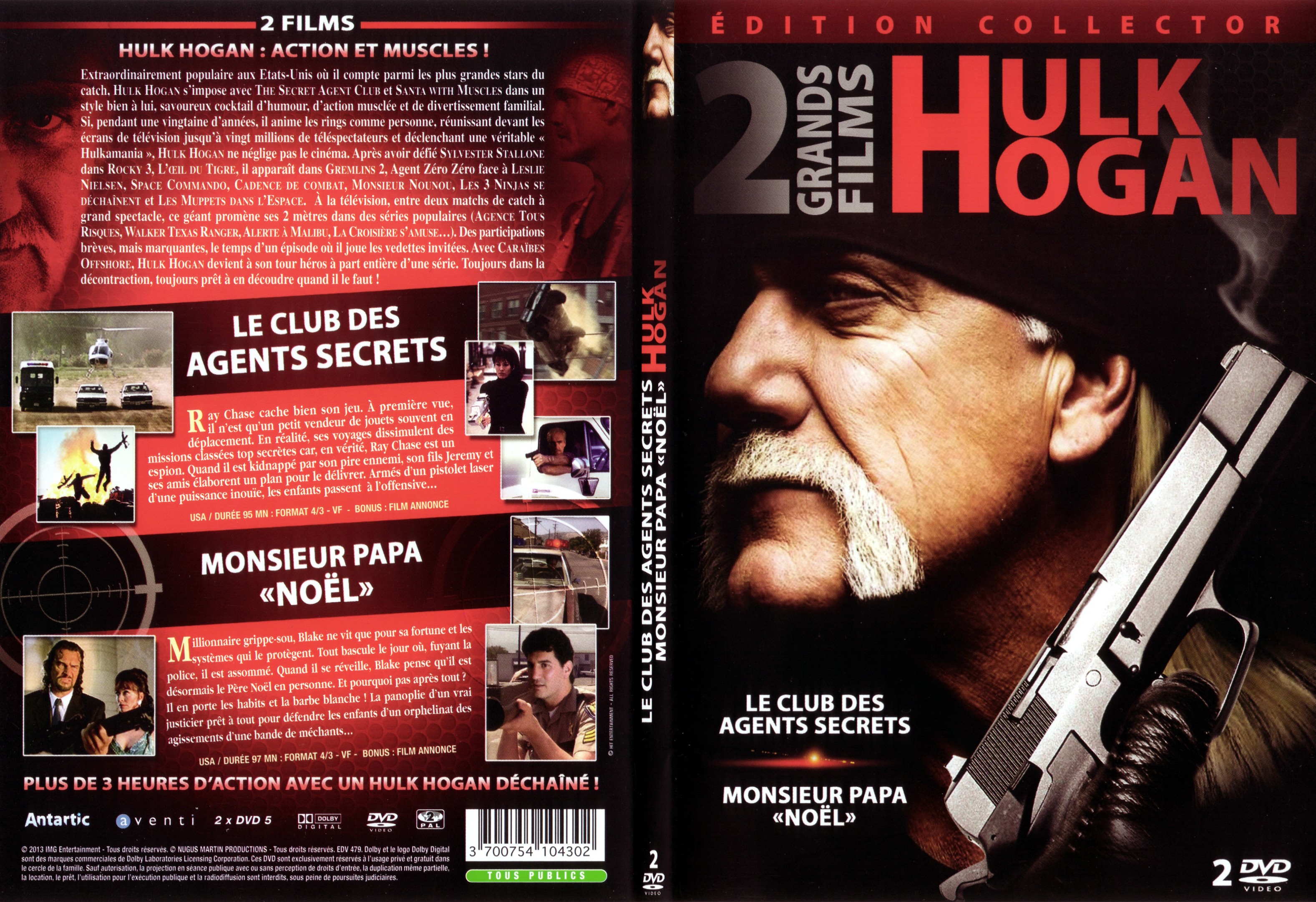 Jaquette DVD Le club des agents secrets + Monsieur Papa Noel - SLIM