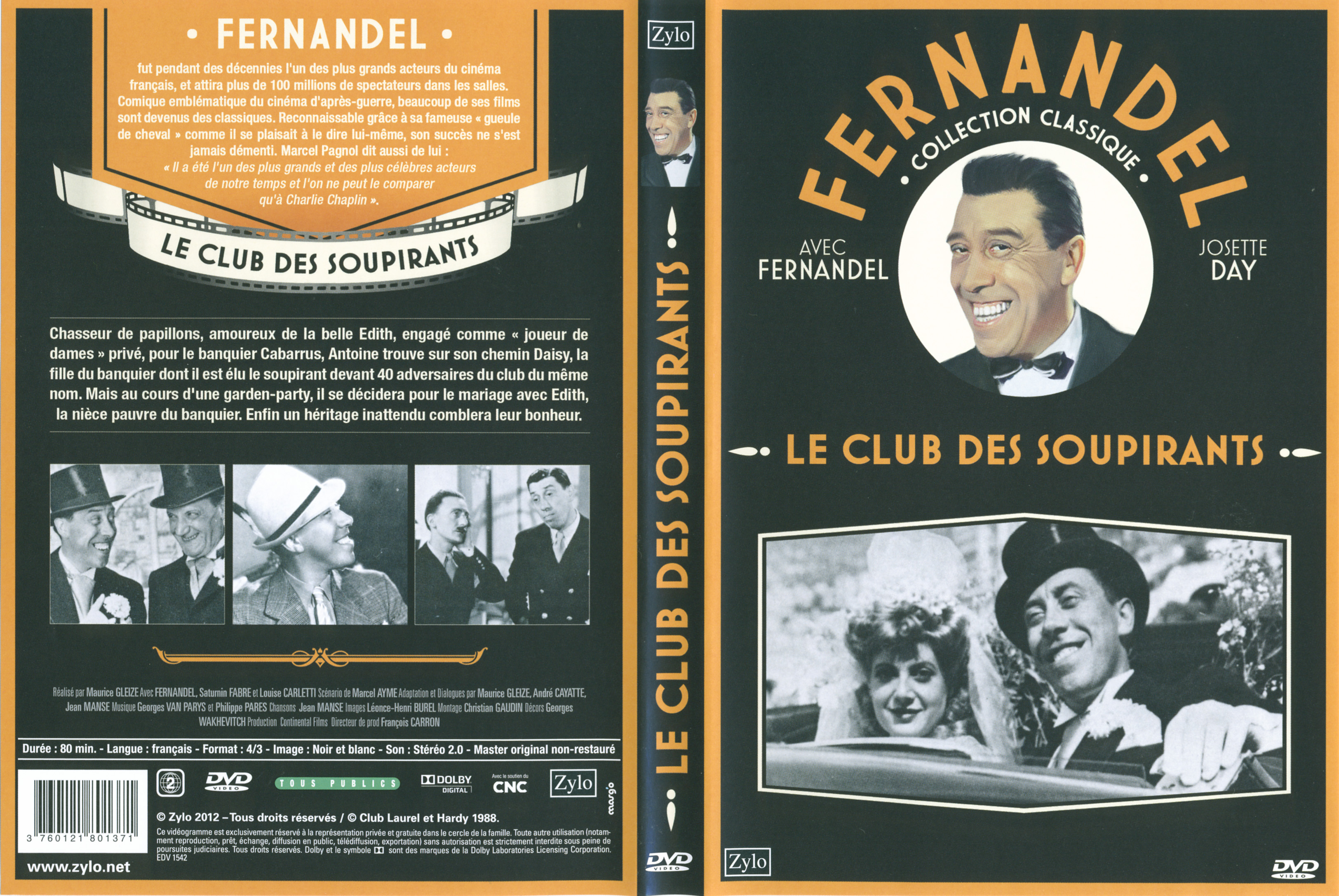 Jaquette DVD Le club des soupirants