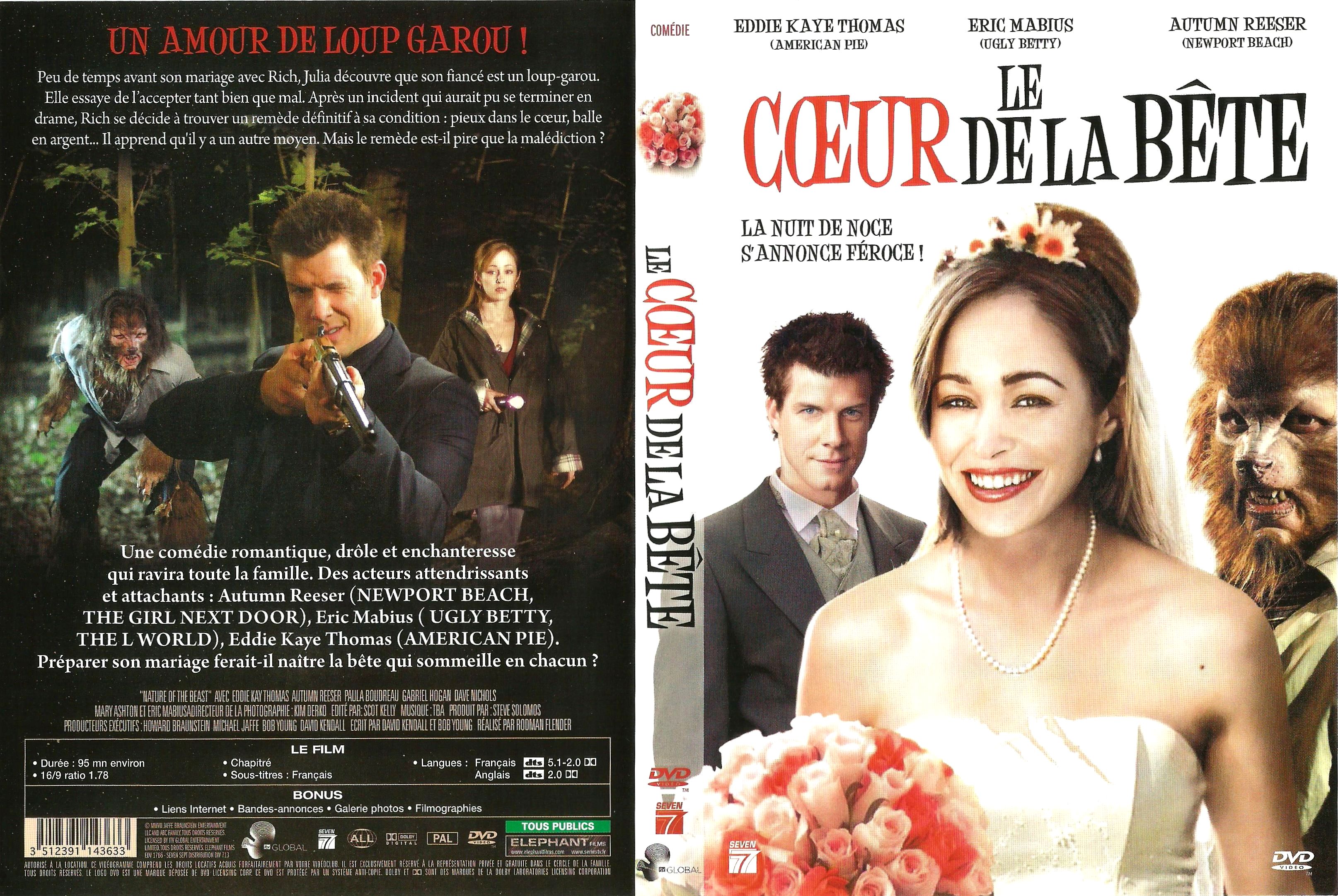 Jaquette DVD Le coeur de la bte