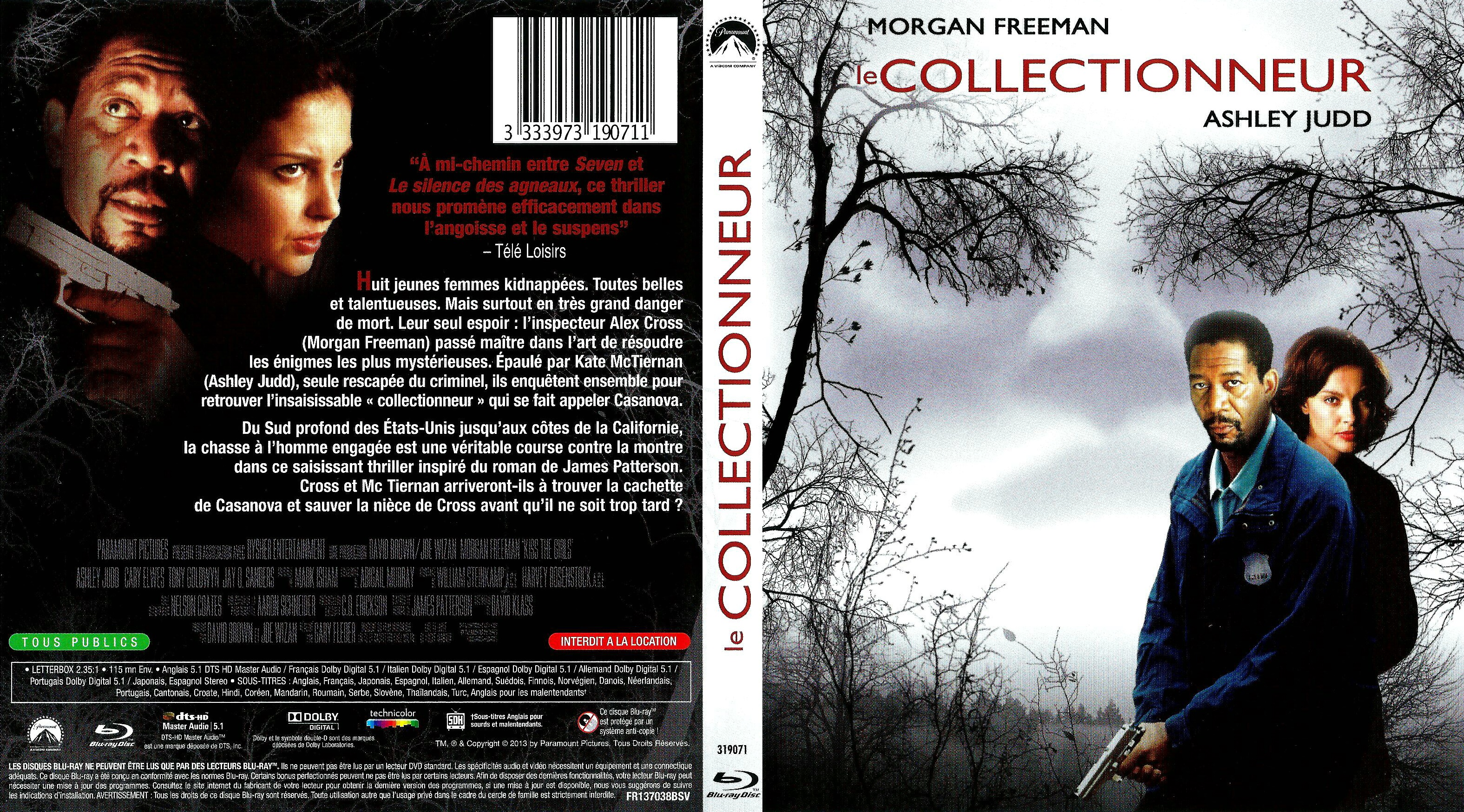 Jaquette DVD Le collectionneur (BLU-RAY)