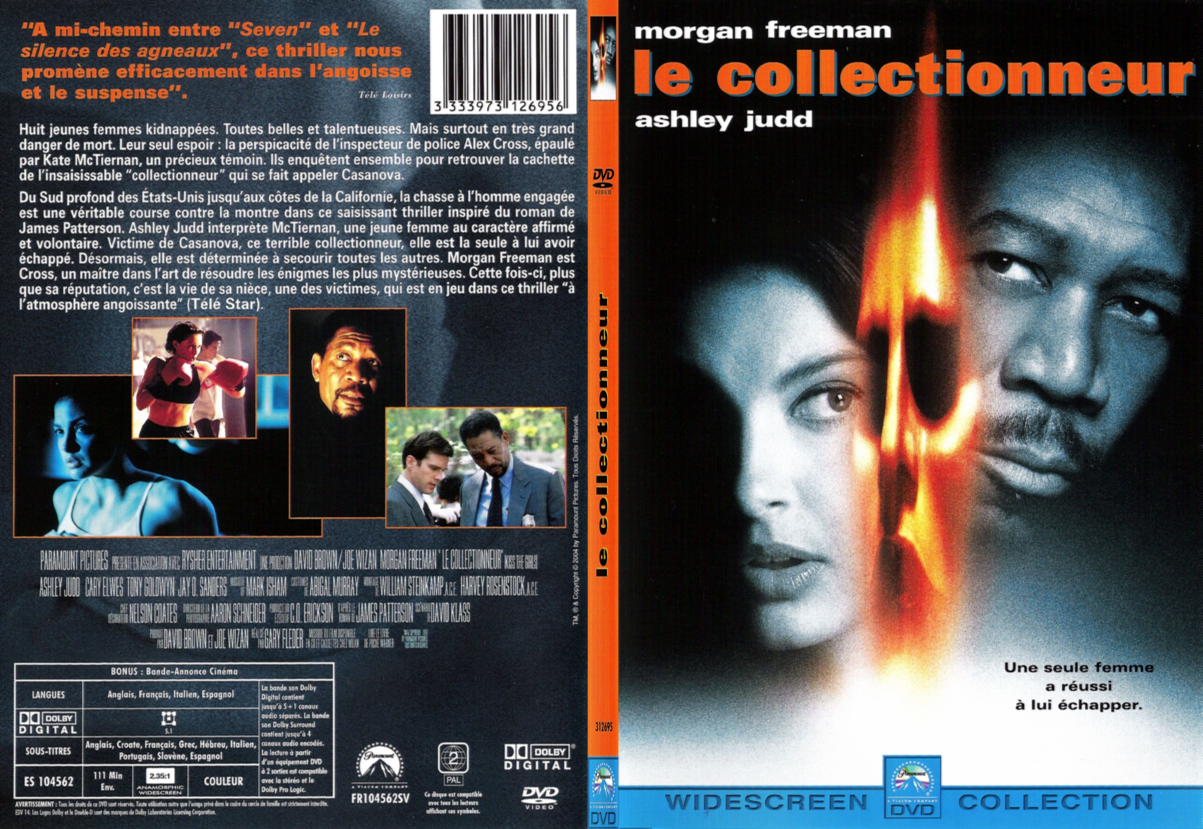 Jaquette DVD Le collectionneur - SLIM