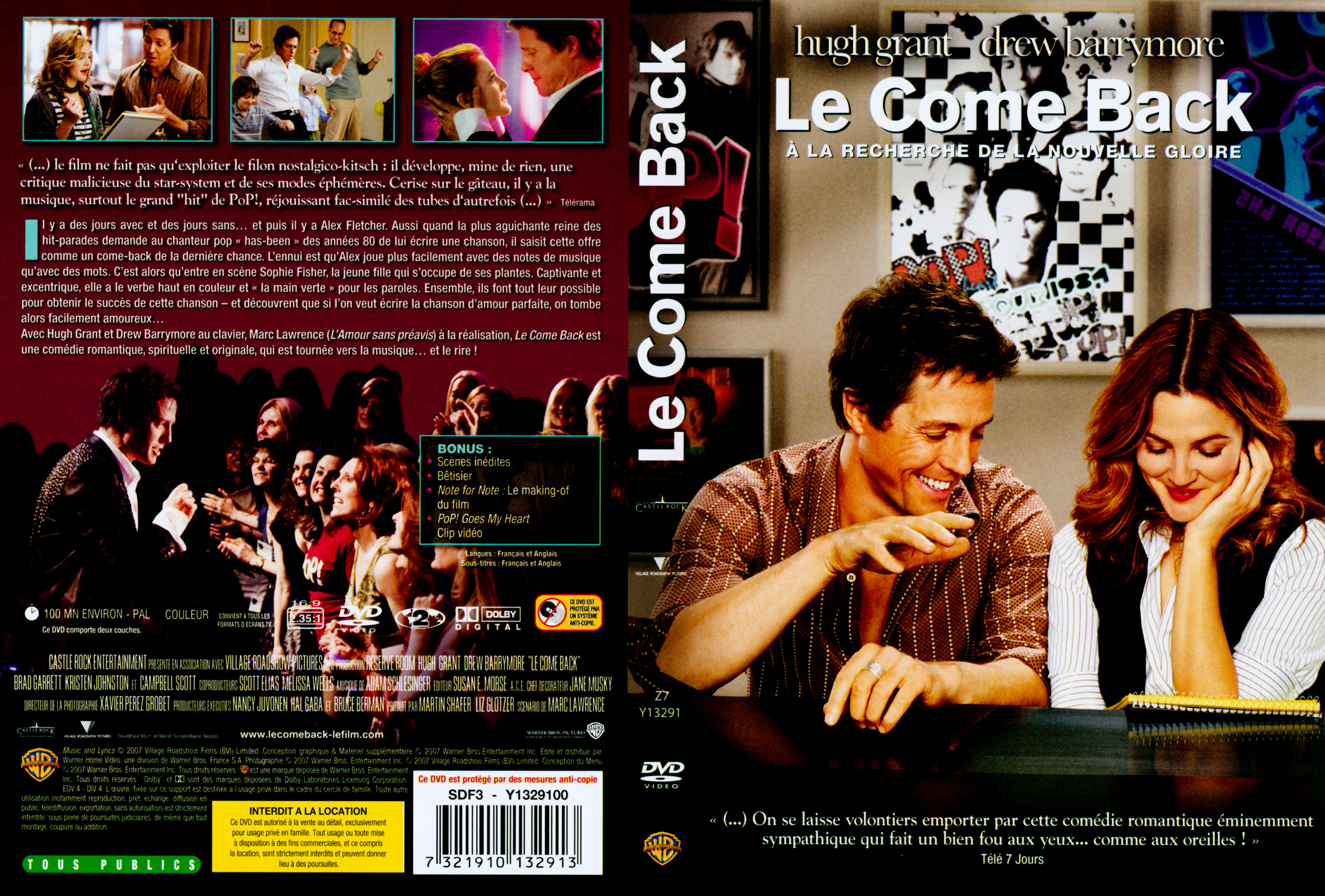 Jaquette DVD Le come back v2