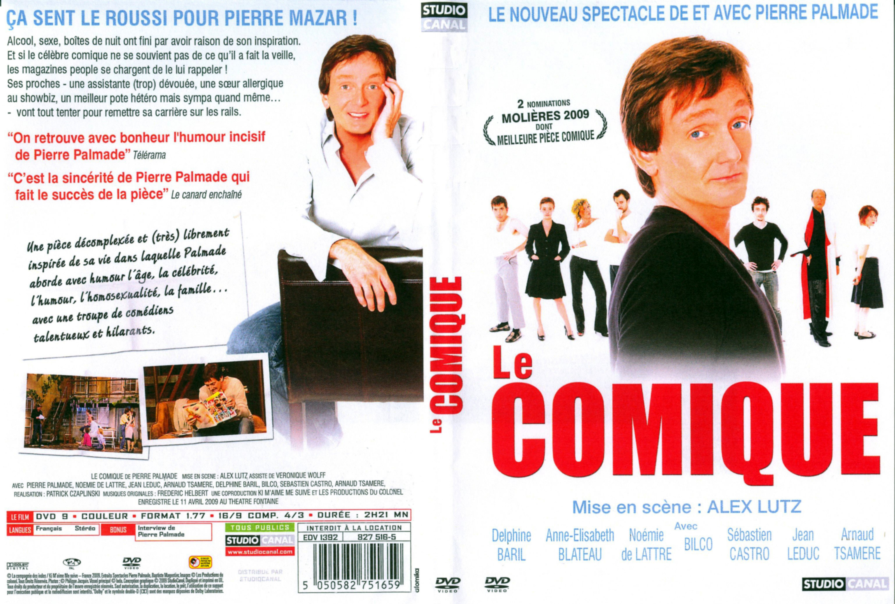 Jaquette DVD Le comique