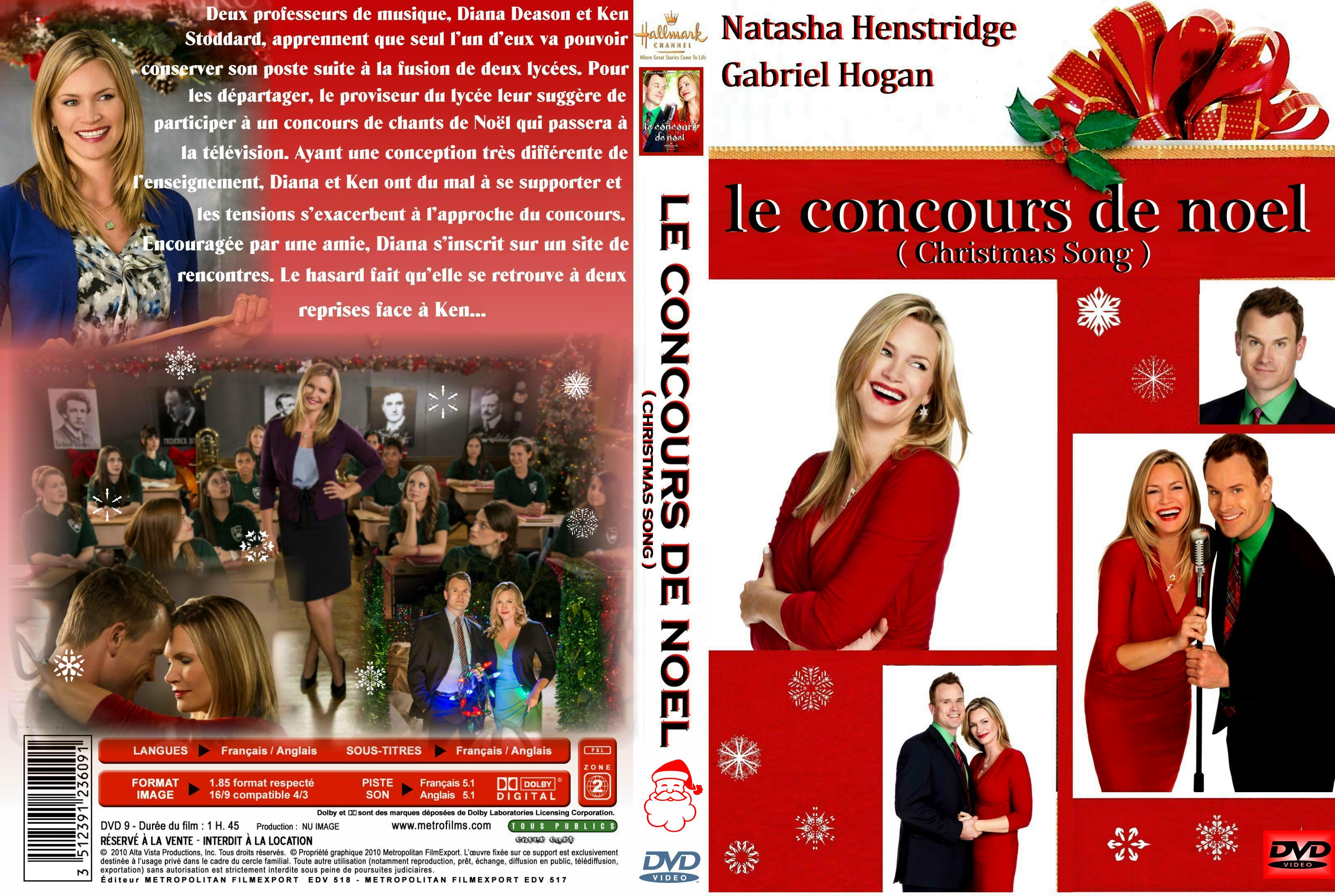 Jaquette DVD Le concour de noel custom