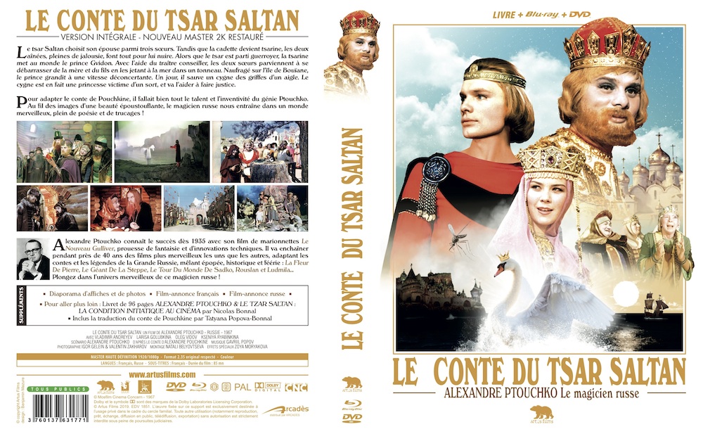 Jaquette DVD Le conte du tsar saltan (BLU-RAY)