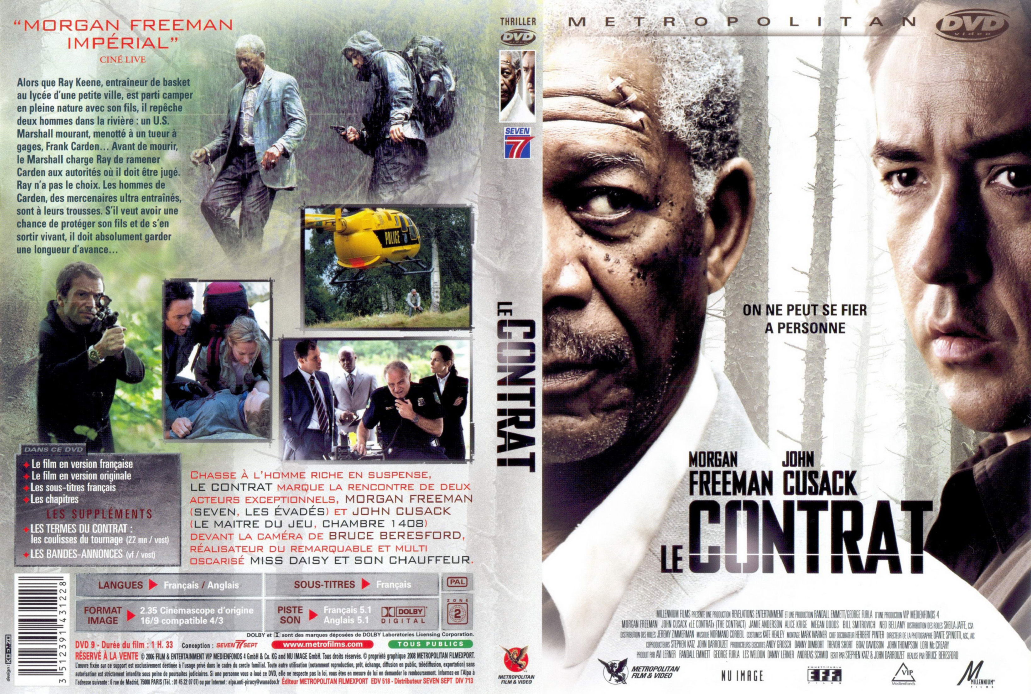 Jaquette DVD Le contrat (2007)